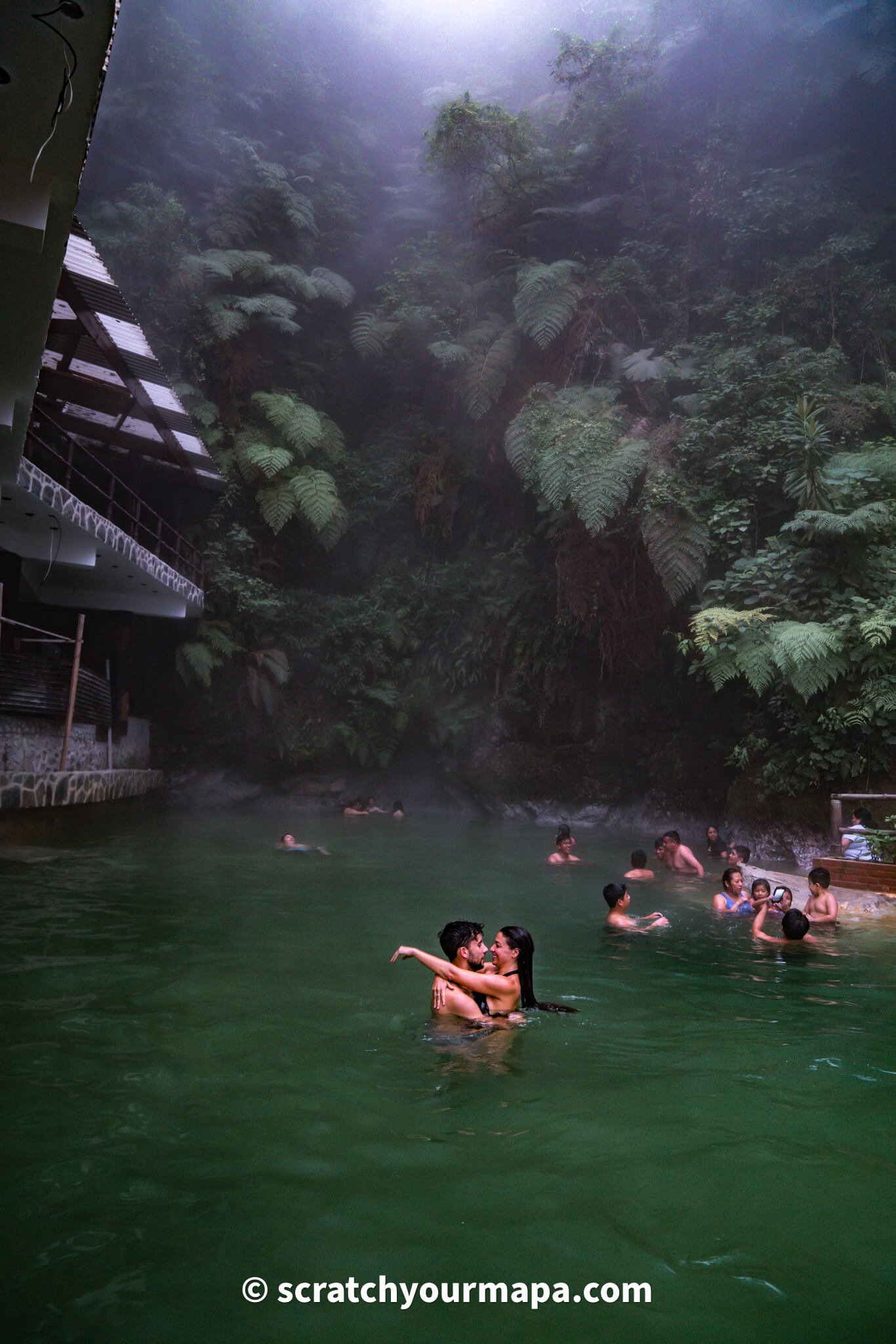 when to visit Fuentes Georginas hot springs in Guatemala
