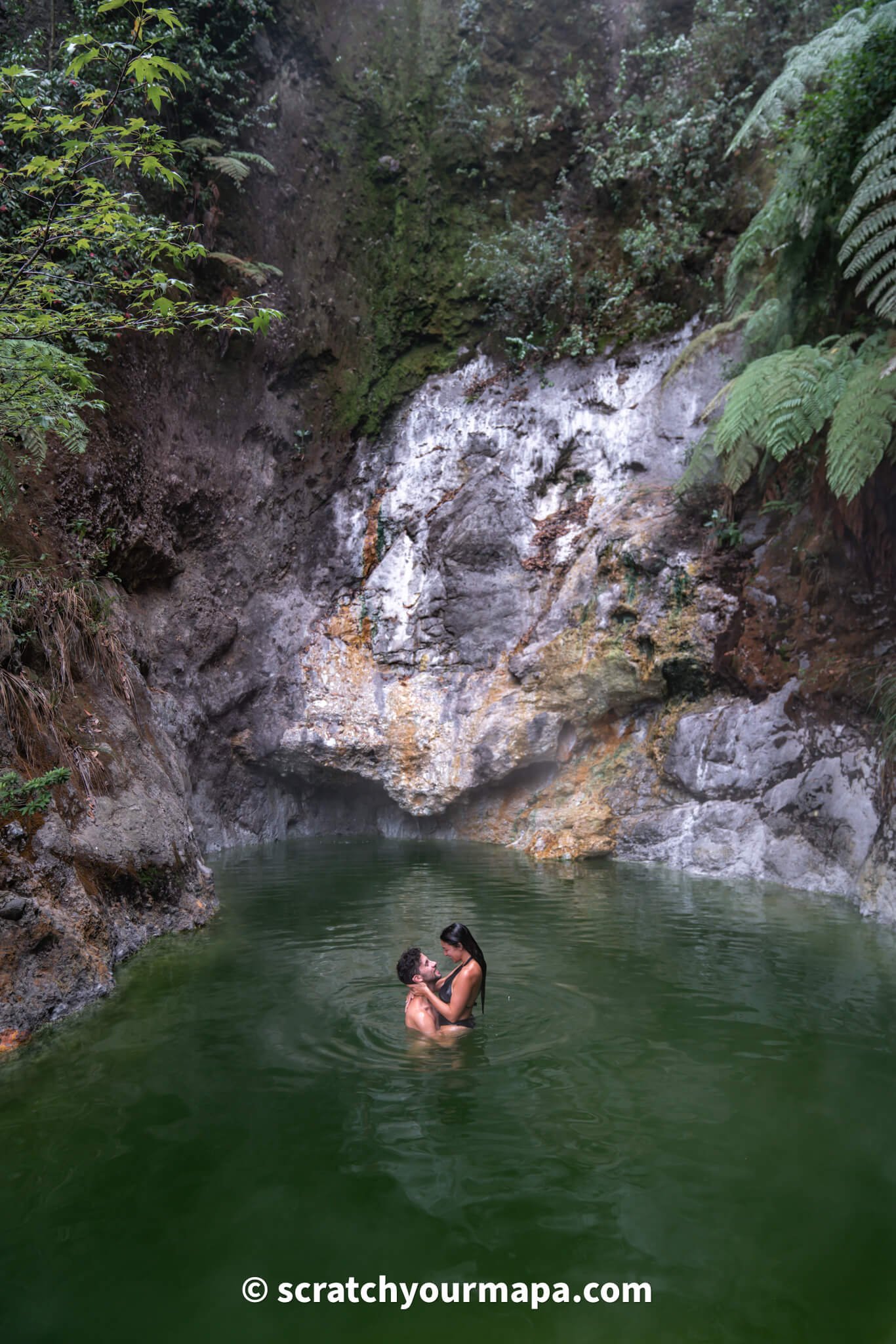 Fuentes Georginas hot springs in Guatemala