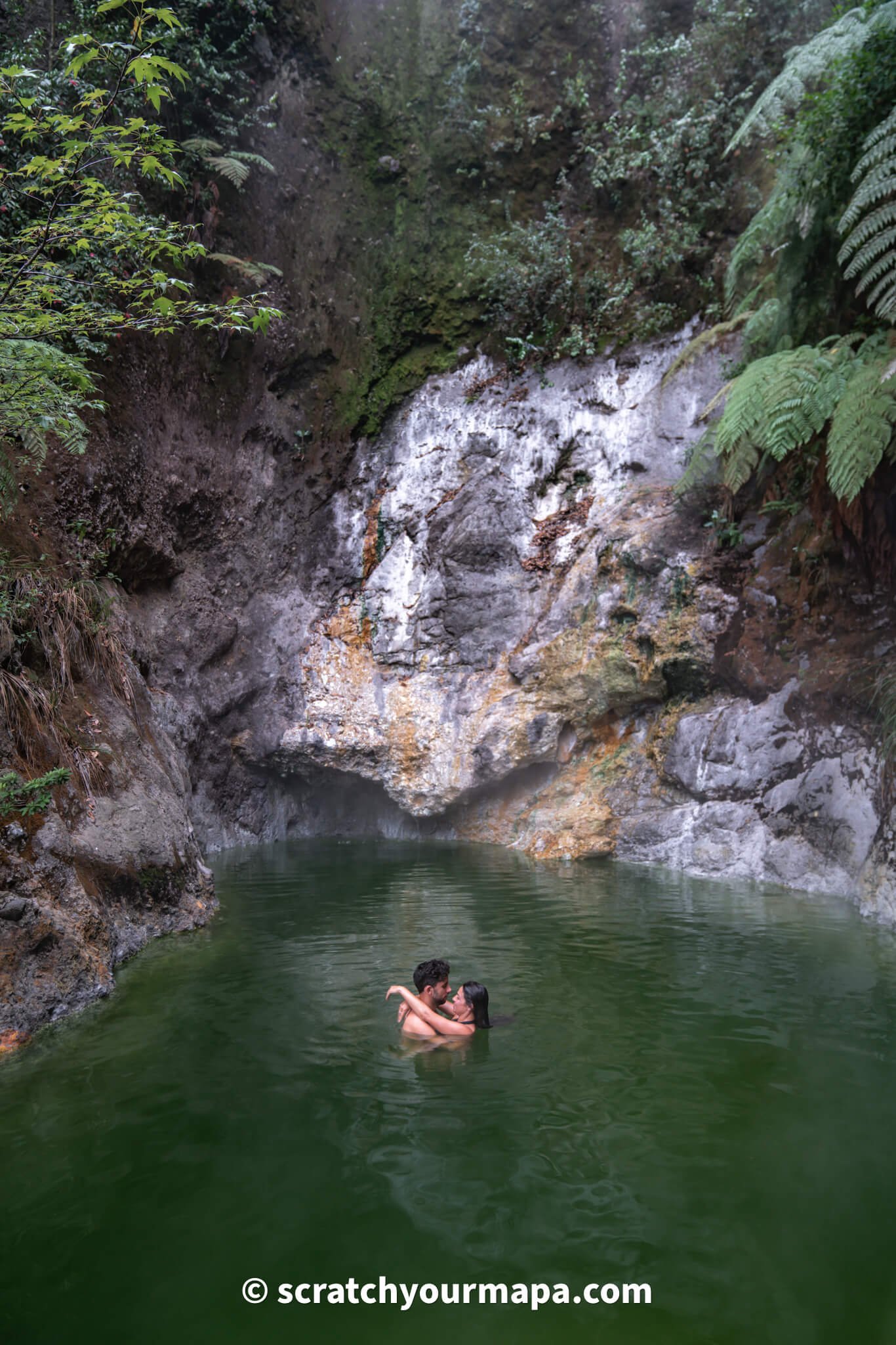 fuentes Georginas hot springs in Guatemala