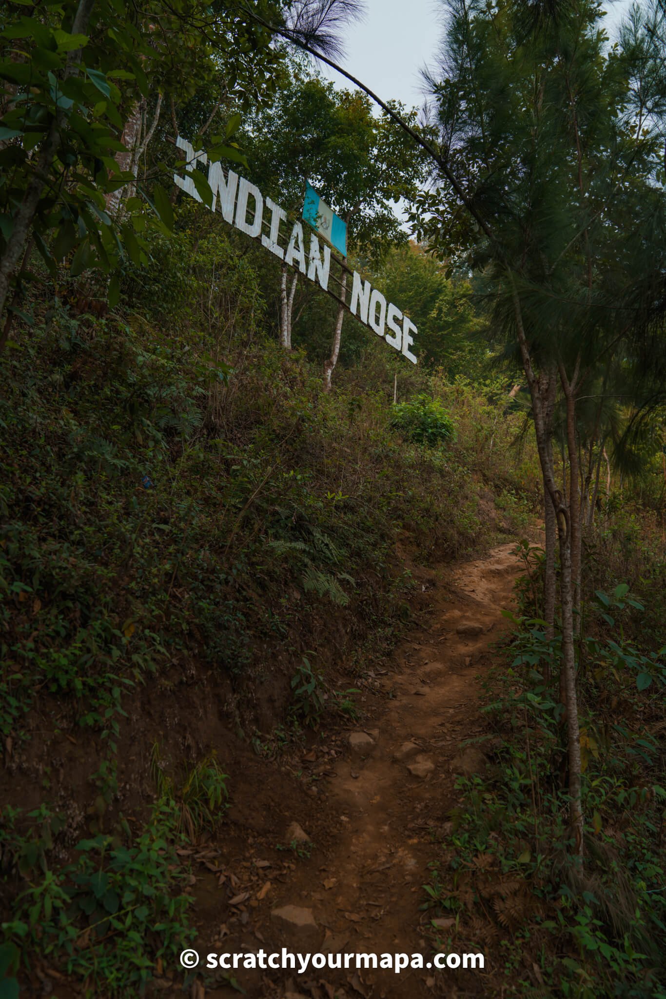 Indian Nose Hike in Lake Atitlan, Guatemala