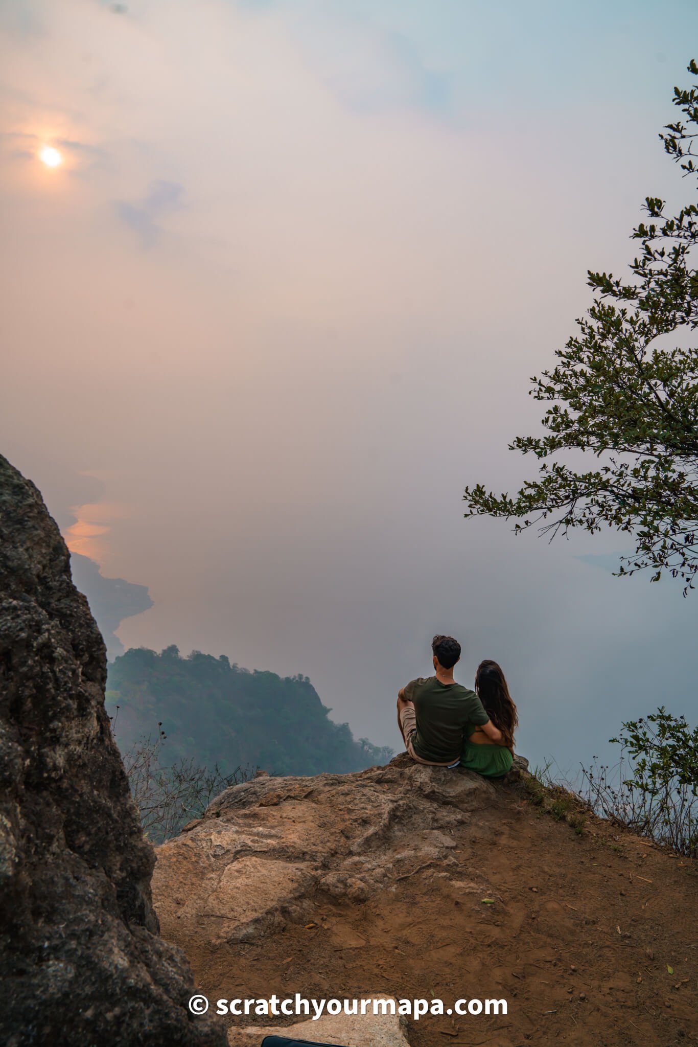 Indian Nose Hike in Lake Atitlan, Guatemala