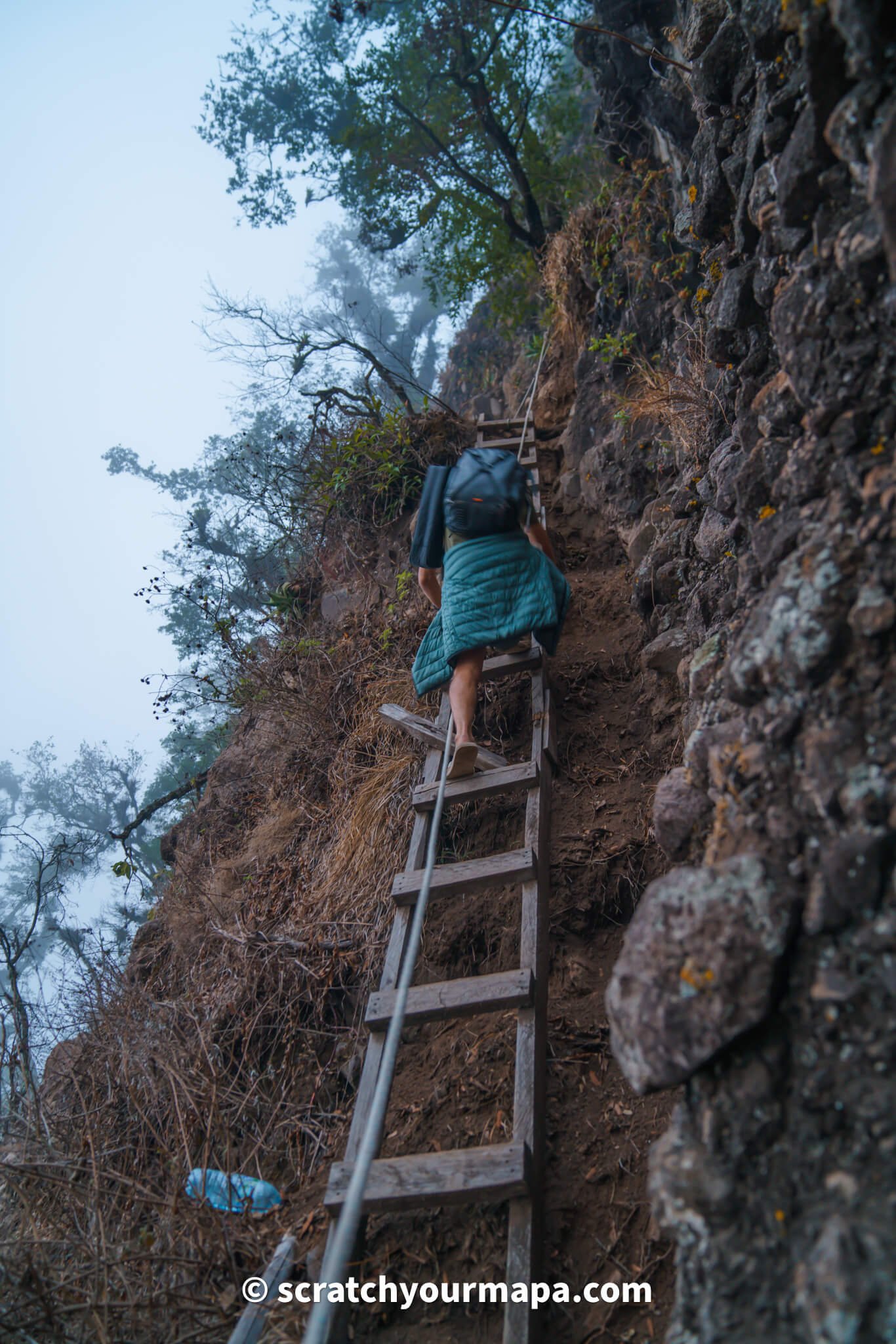 Pico del Loro at Indian Nose Hike in Lake Atitlan, Guatemala