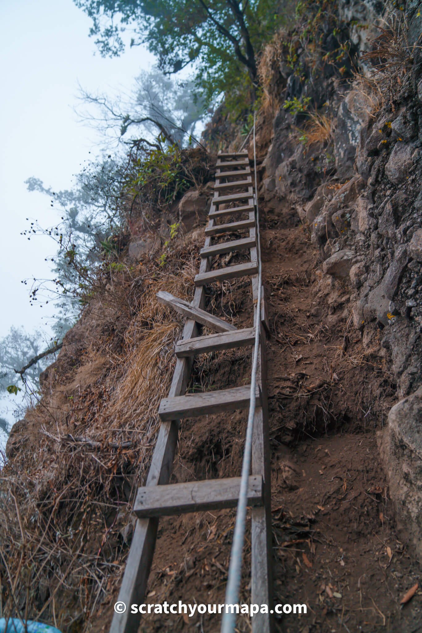 Pico del Loro at Indian Nose Hike in Lake Atitlan, Guatemala