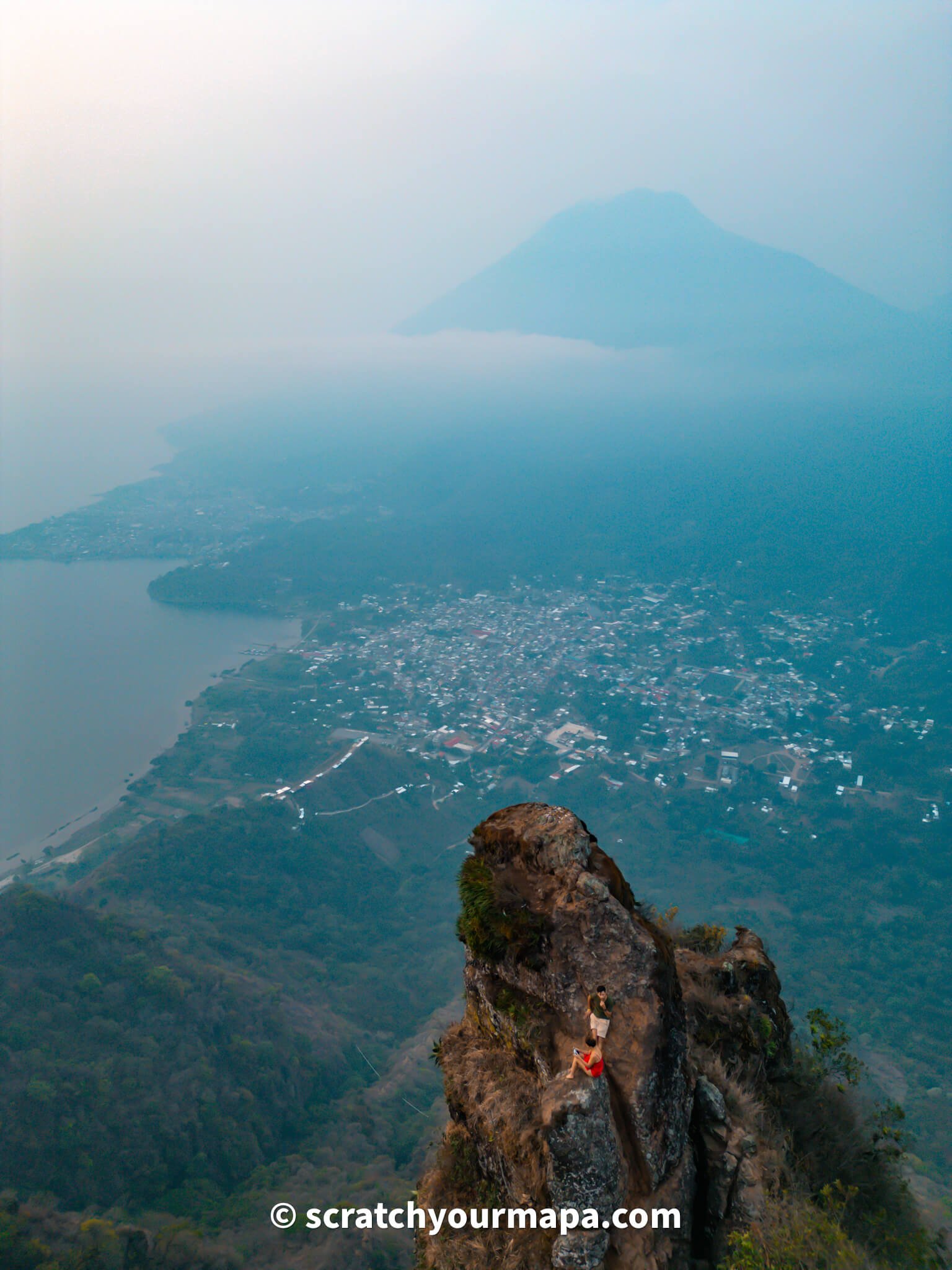 Indian Nose Hike in Lake Atitlan, Guatemala