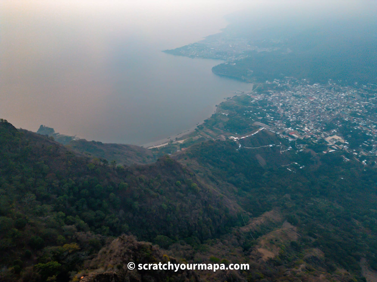 Pico del Loro at Indian Nose Hike in Lake Atitlan, Guatemala