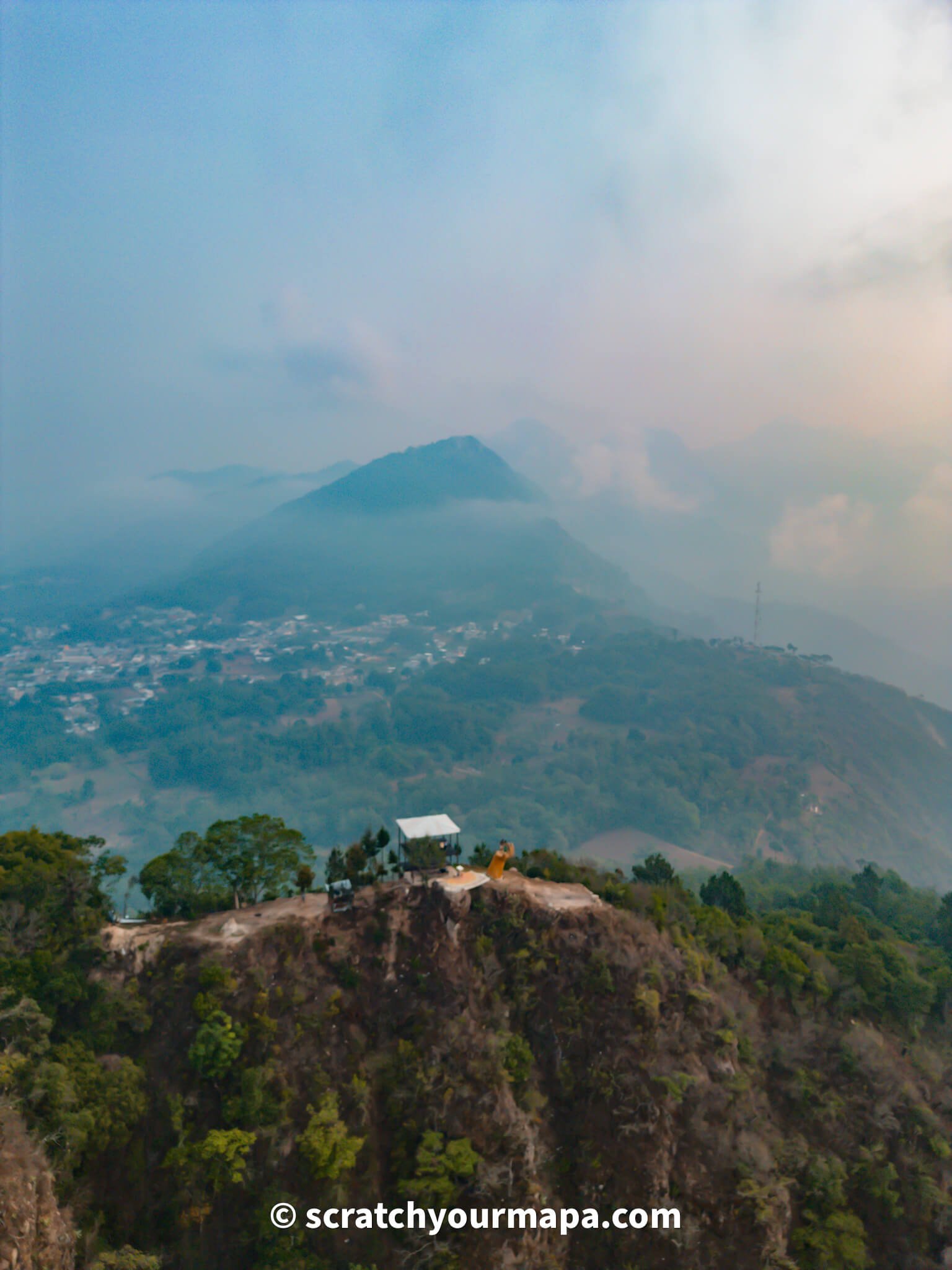 Indian Nose Hike in Lake Atitlan, Guatemala