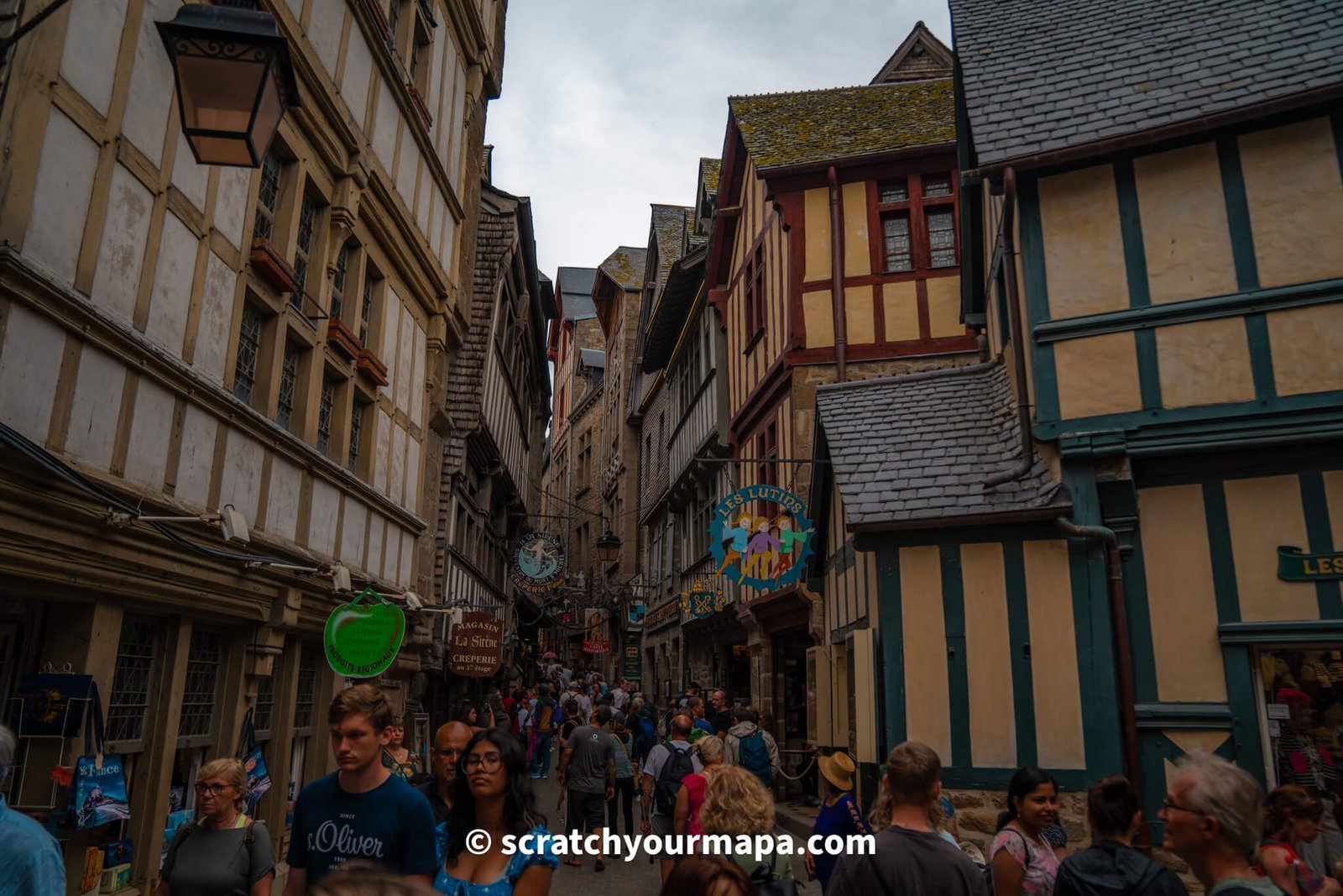  Mont-Saint-Michel in France