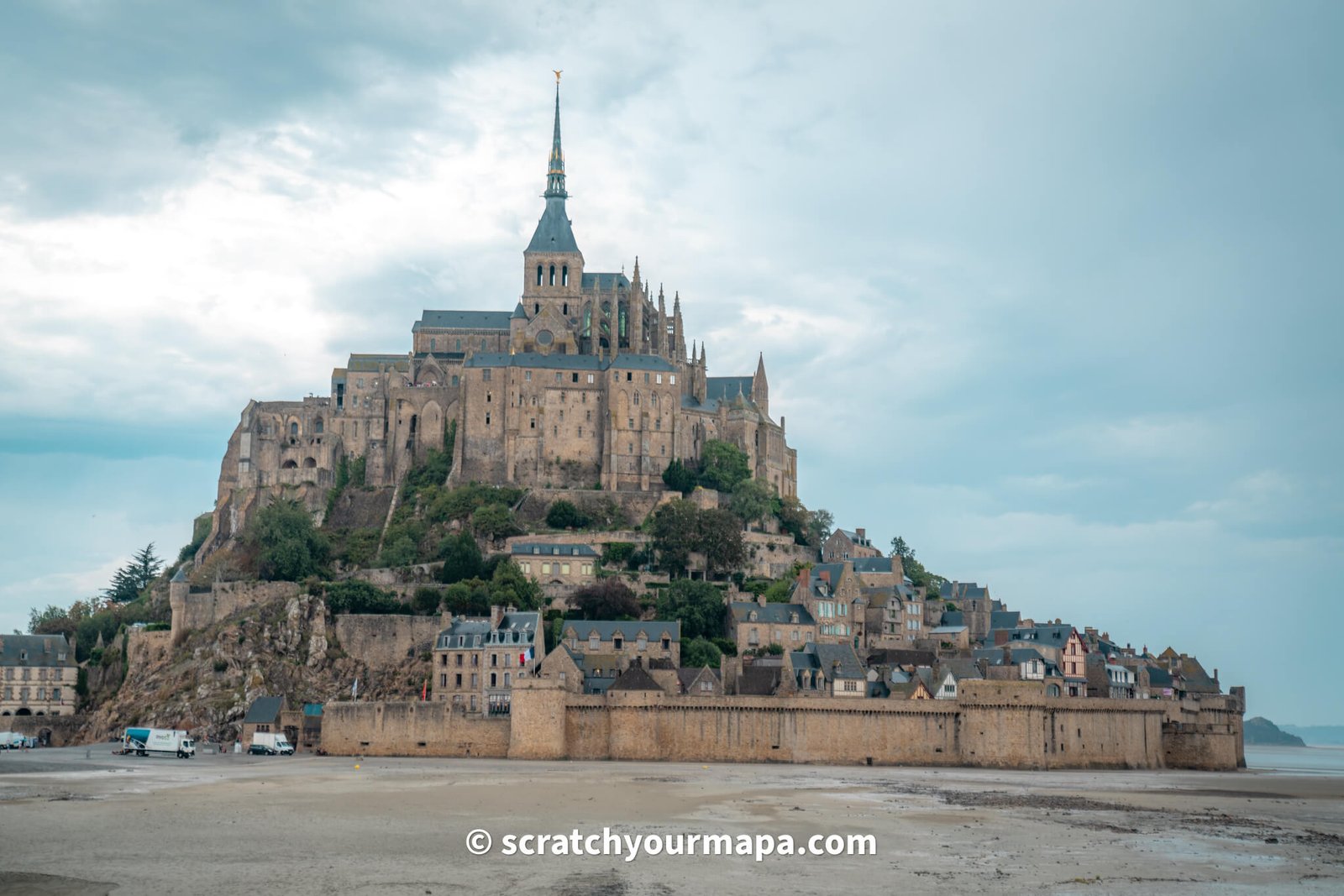  Mont-Saint-Michel in France