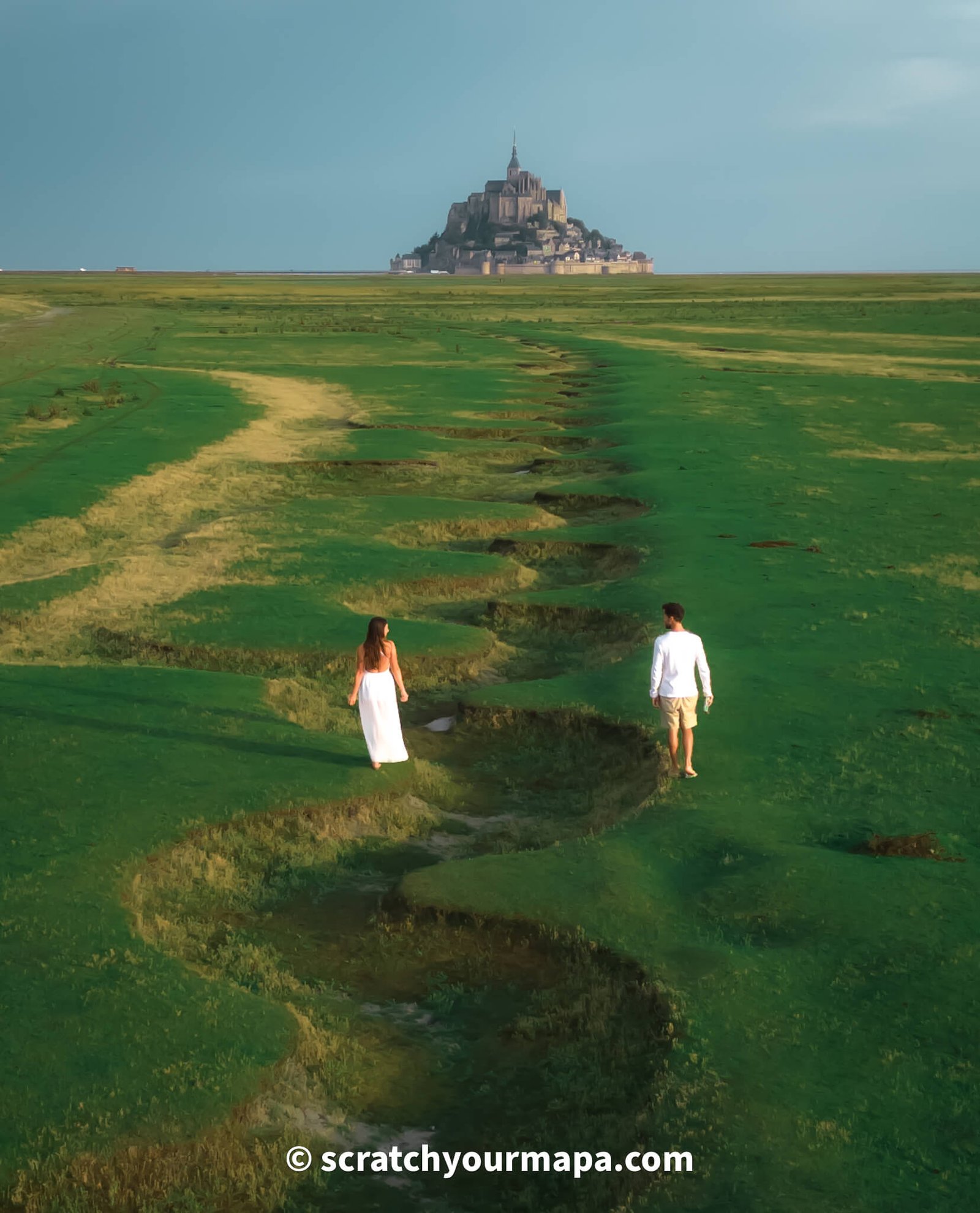 Mont Saint Michel, most beautiful castles in France