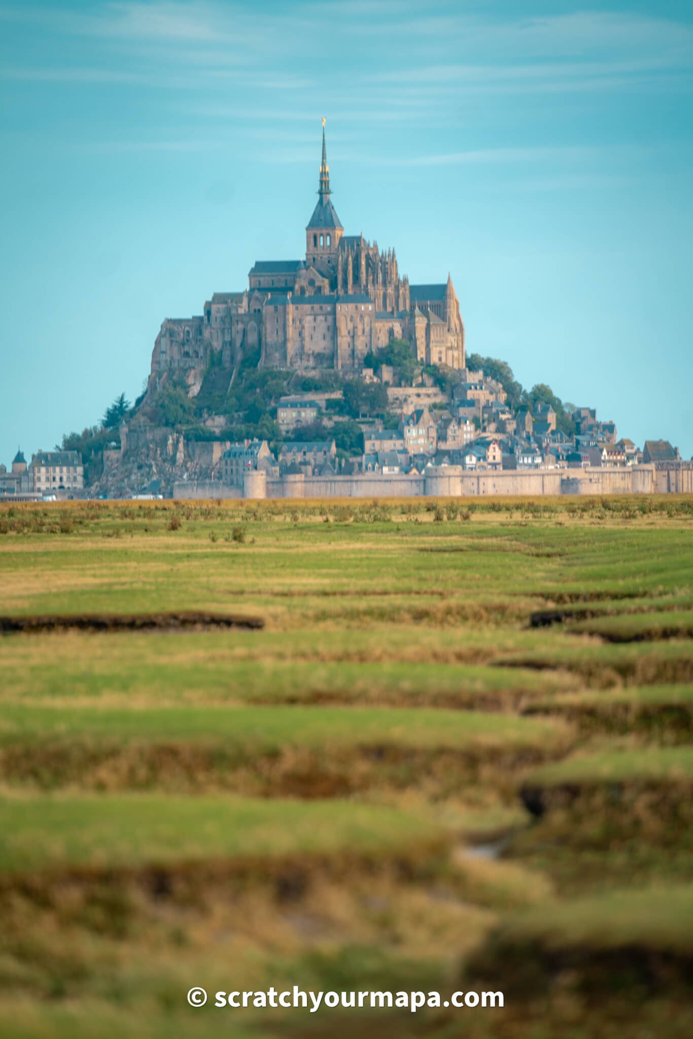 Mont Saint-Michel, best fairytale villages in France