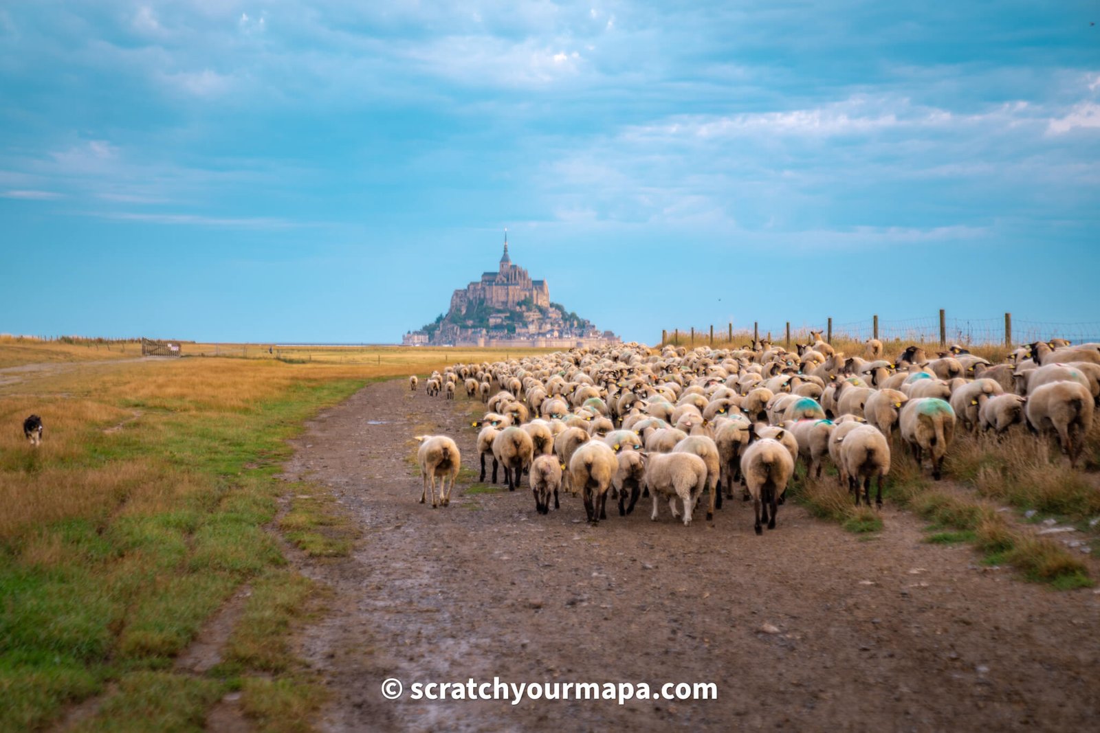  Mont-Saint-Michel in France