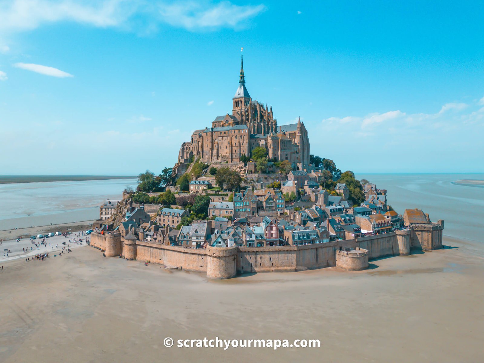 Abbey of Mont Saint Michel in France travel guide