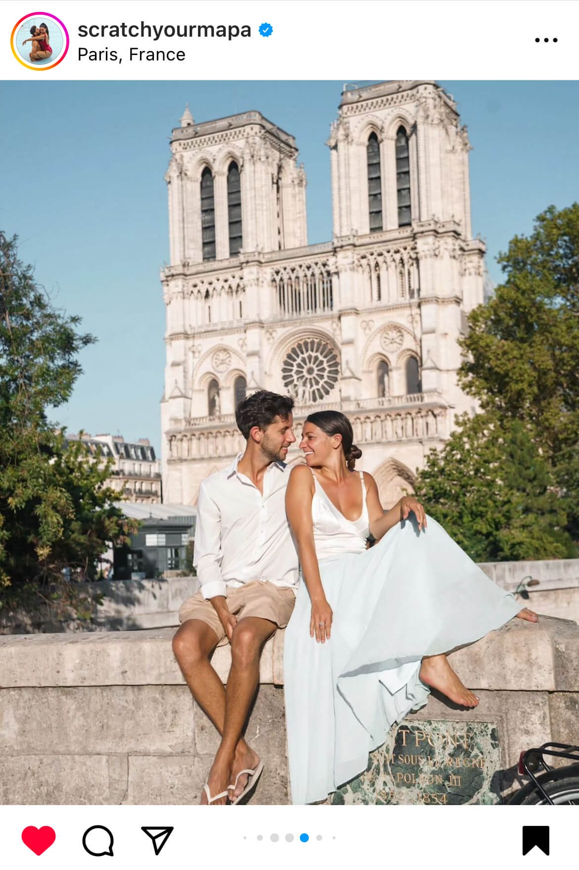 Notre Dame, best photo spots in Paris, France