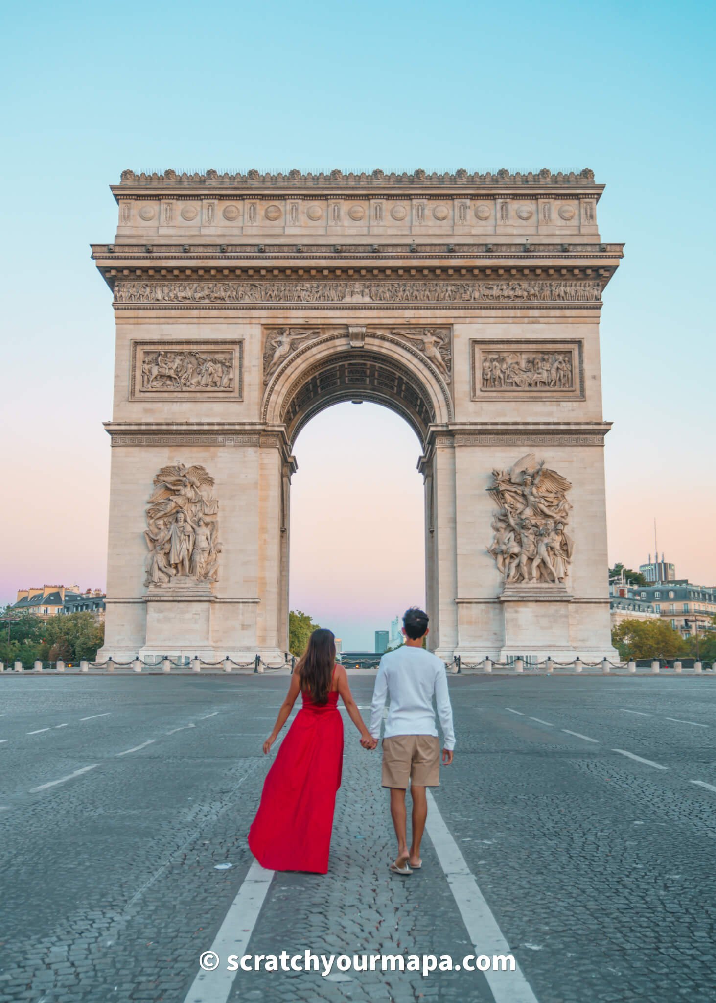 Arc de Triomphe, best photo spots in Paris