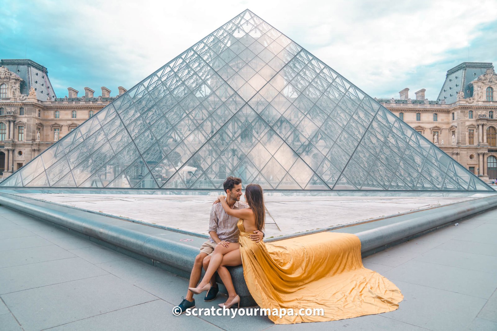 Louvre, best photo spots in Paris, France