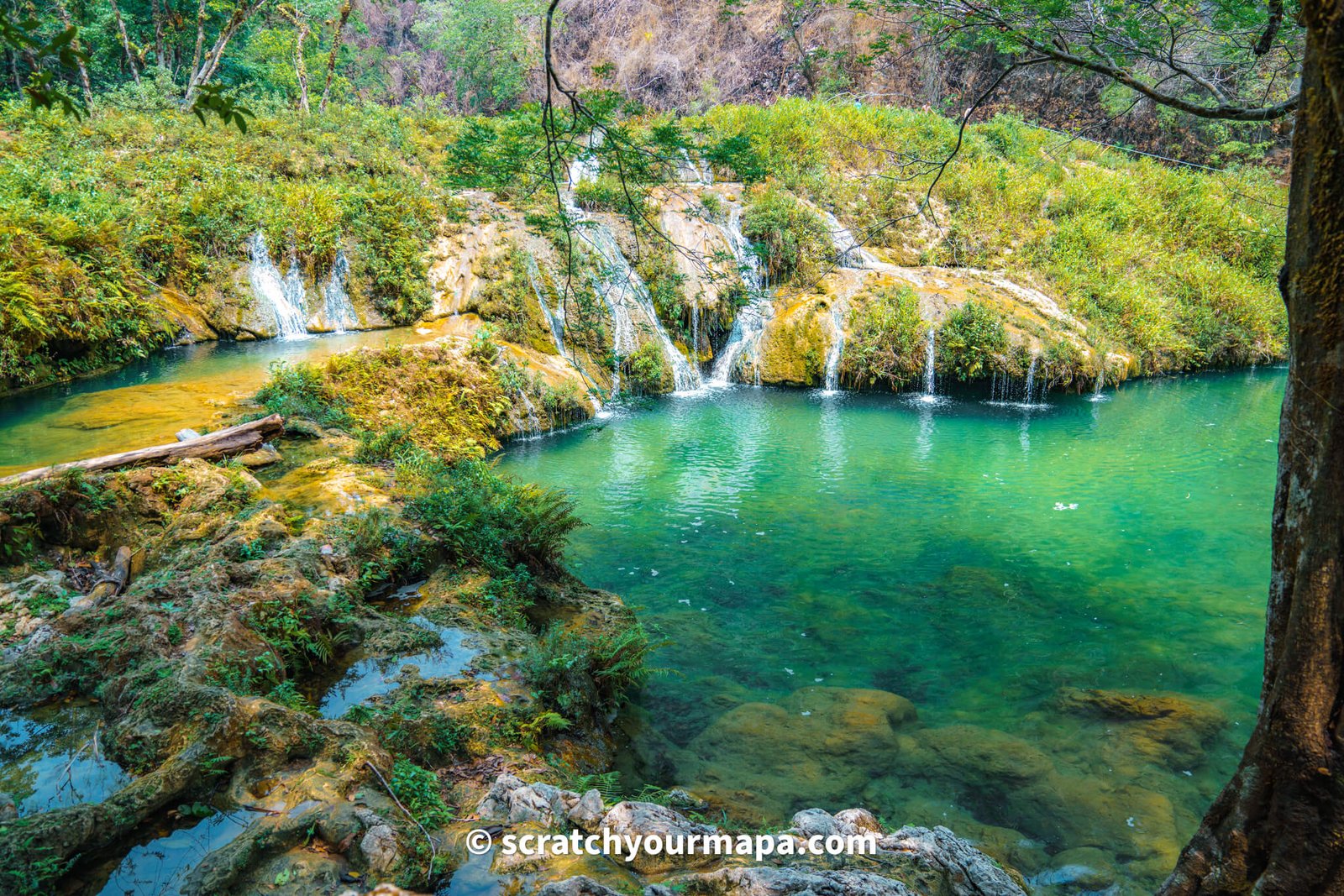 pools of Semuc Champey, Guatemala