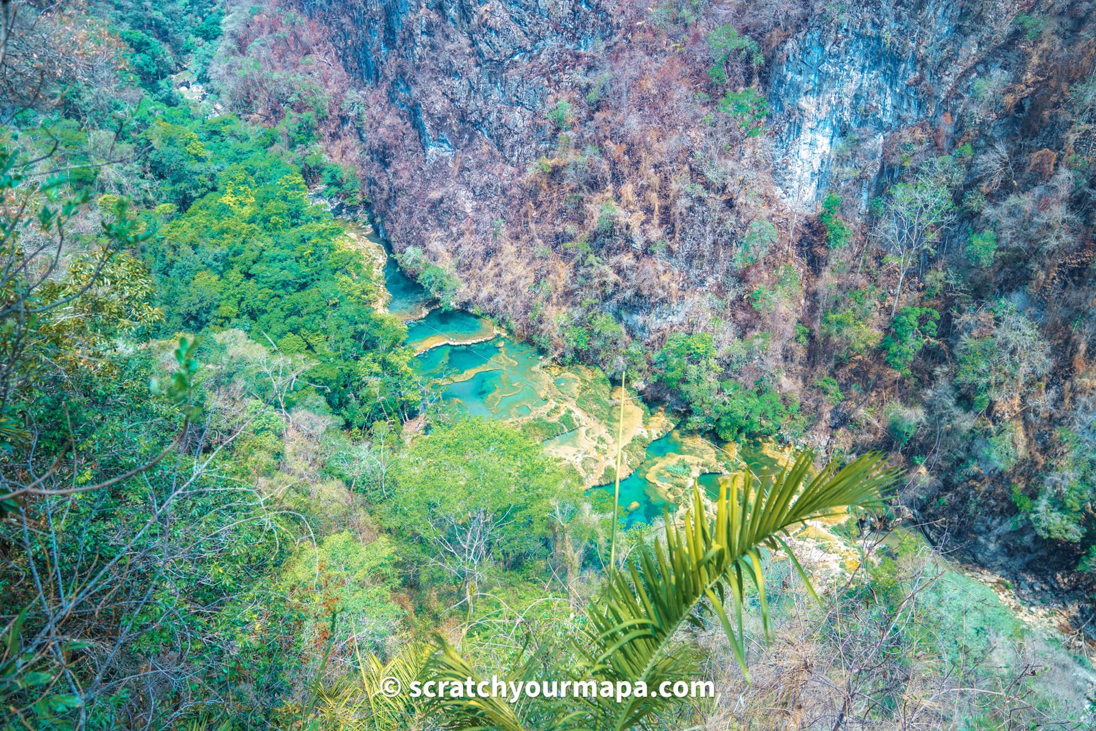 pools Semuc Champey, Guatemala