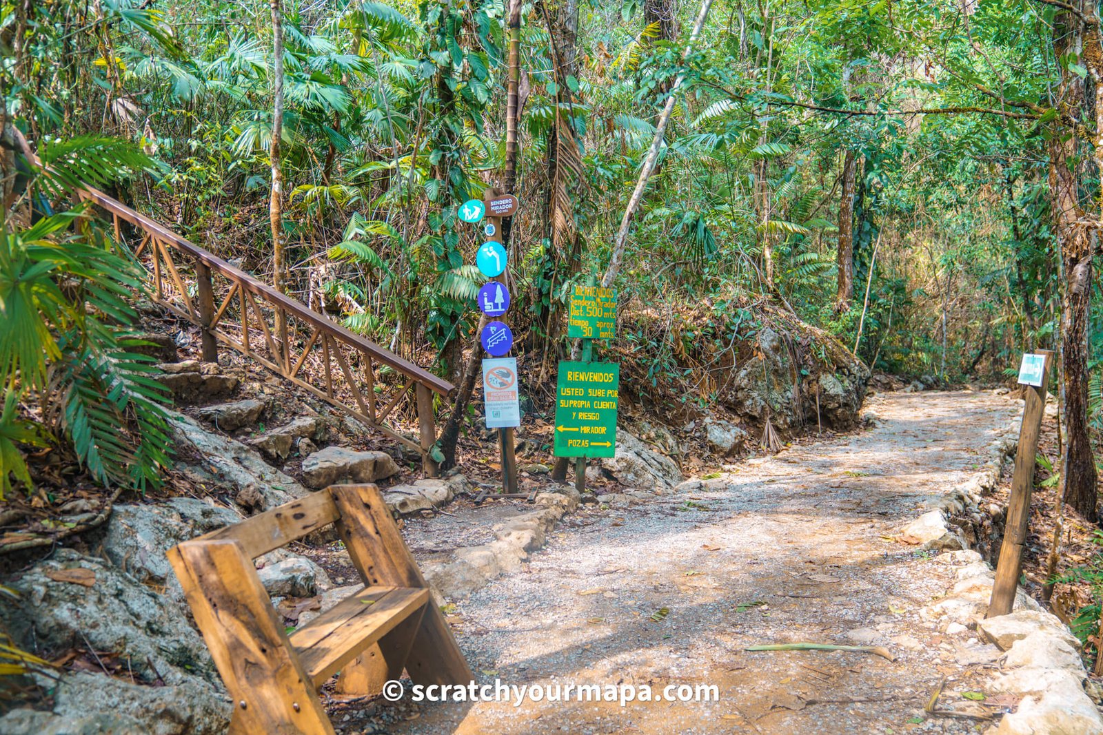 fork Semuc Champey, Guatemala 