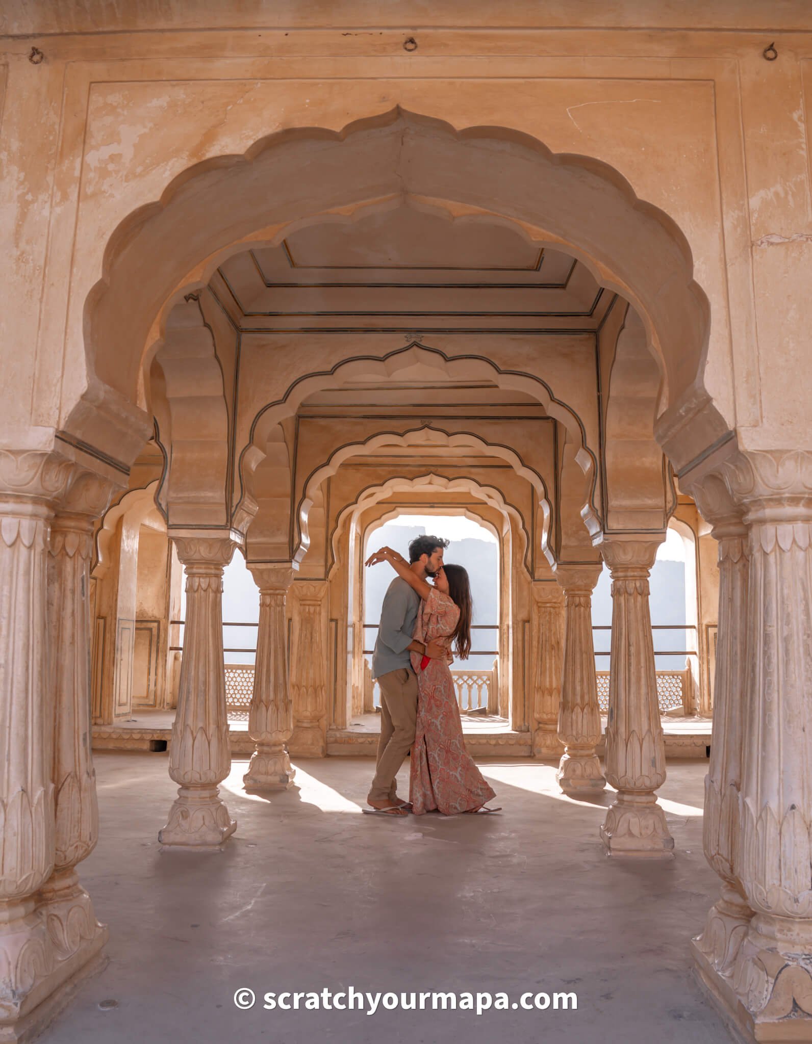 Amber Fort palace in Jaipur, India