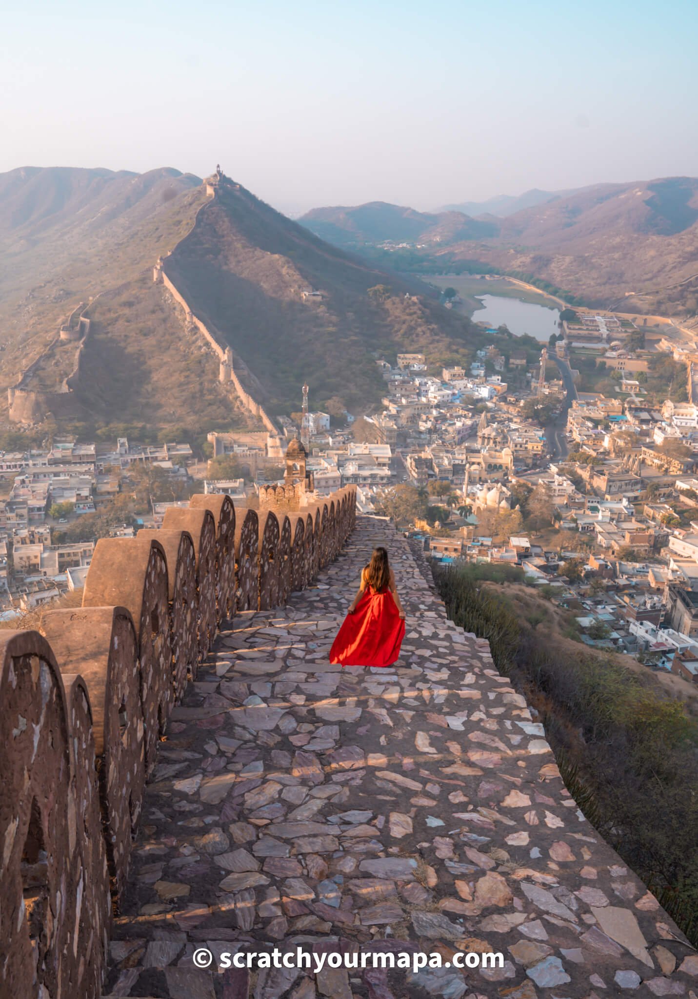 Amber Fort palace in Jaipur, India