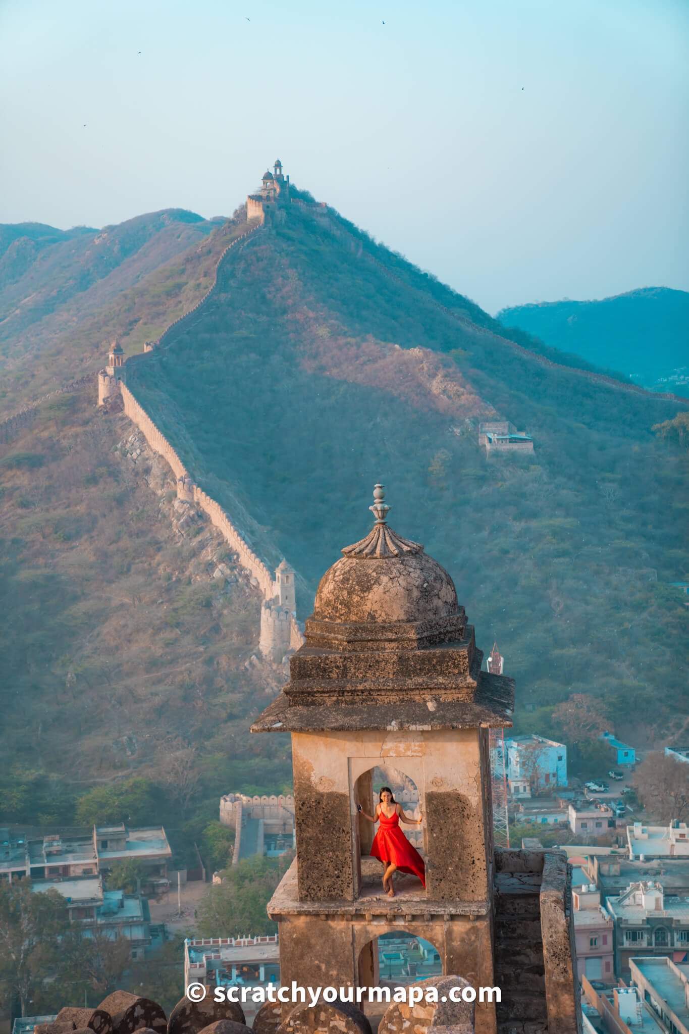 Amber Fort palace in Jaipur, India