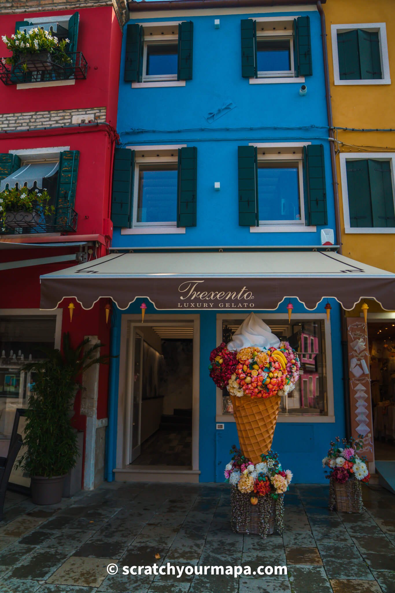 gelato in Burano