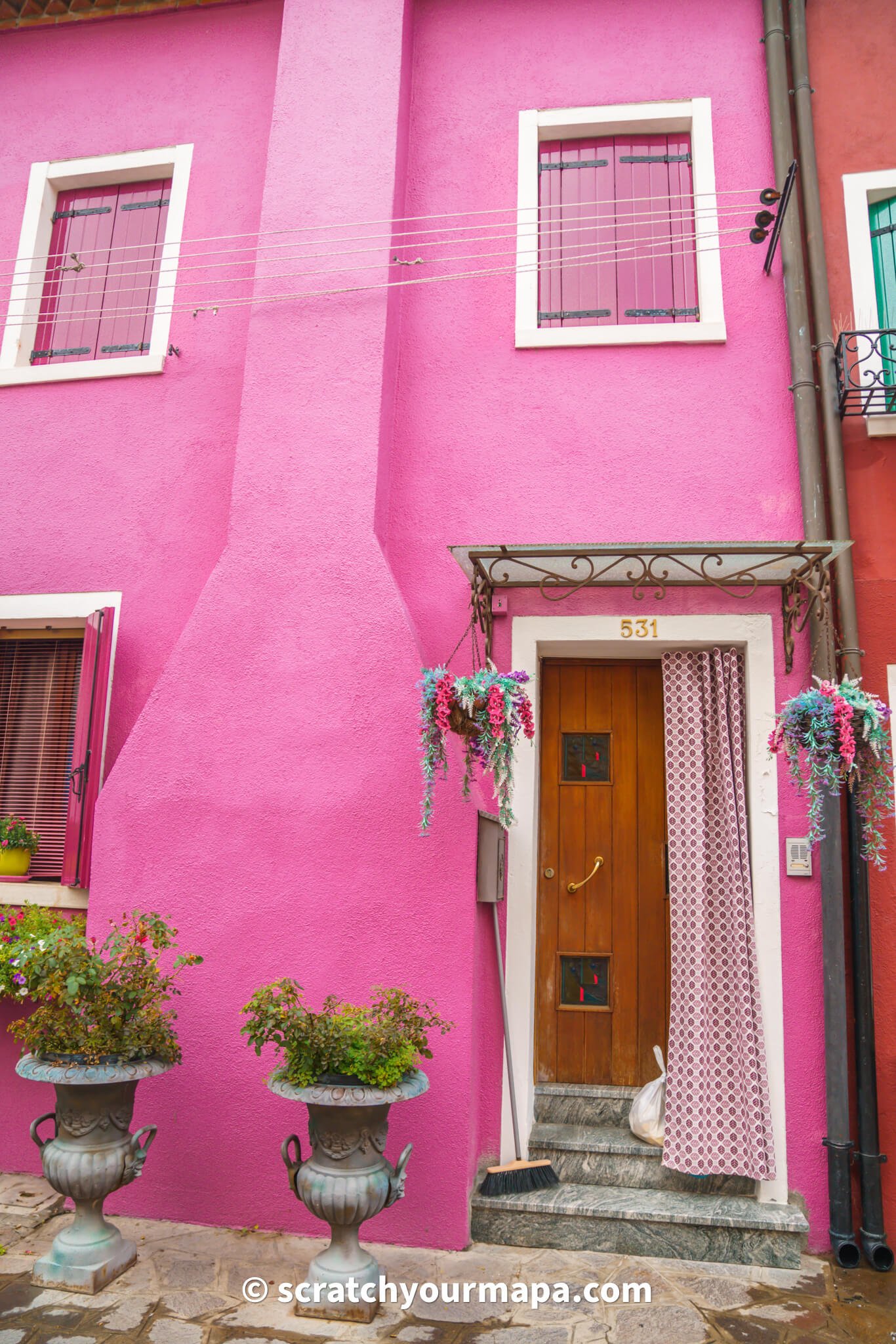 colorful house on the island of Burano