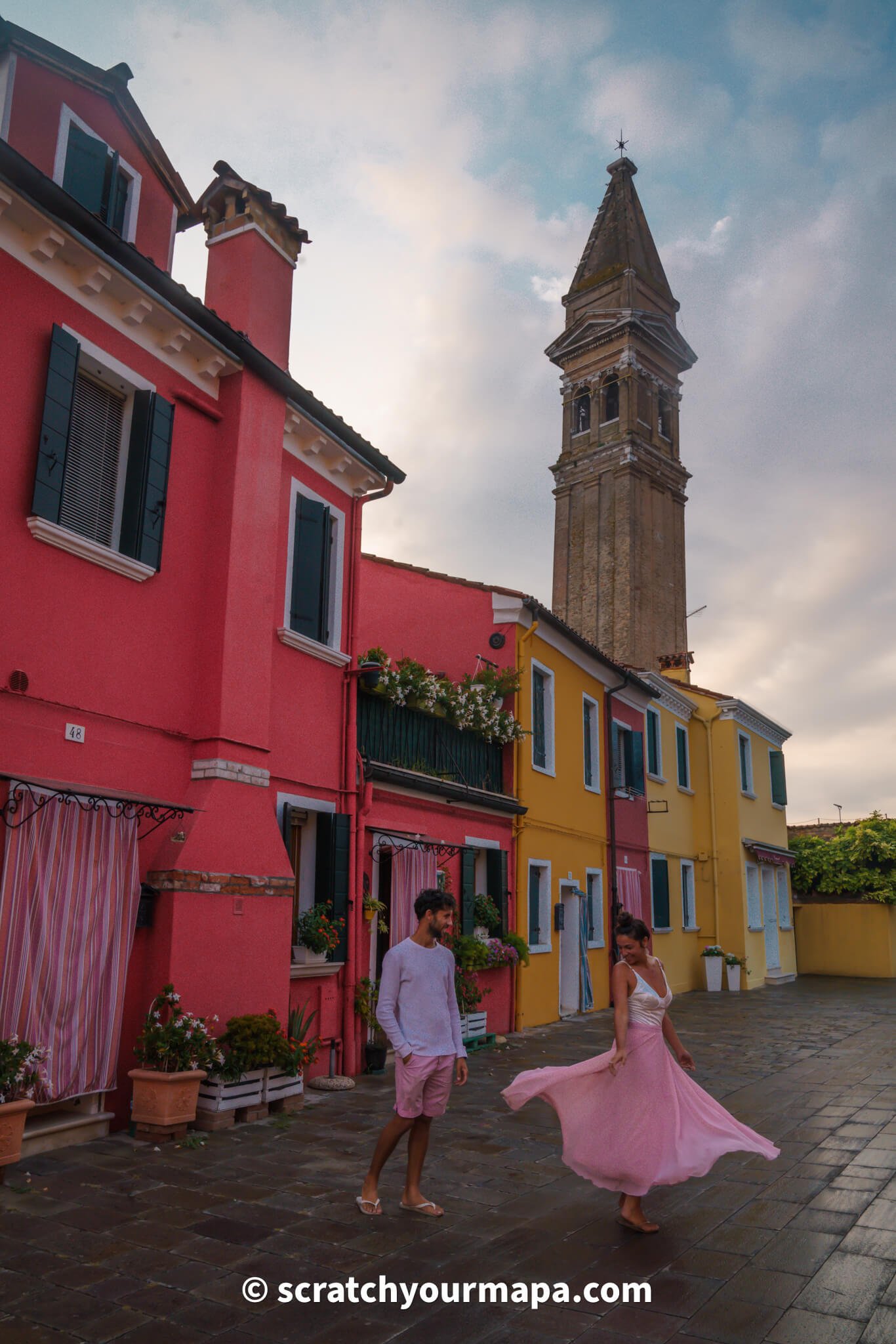 island of Burano, Venice