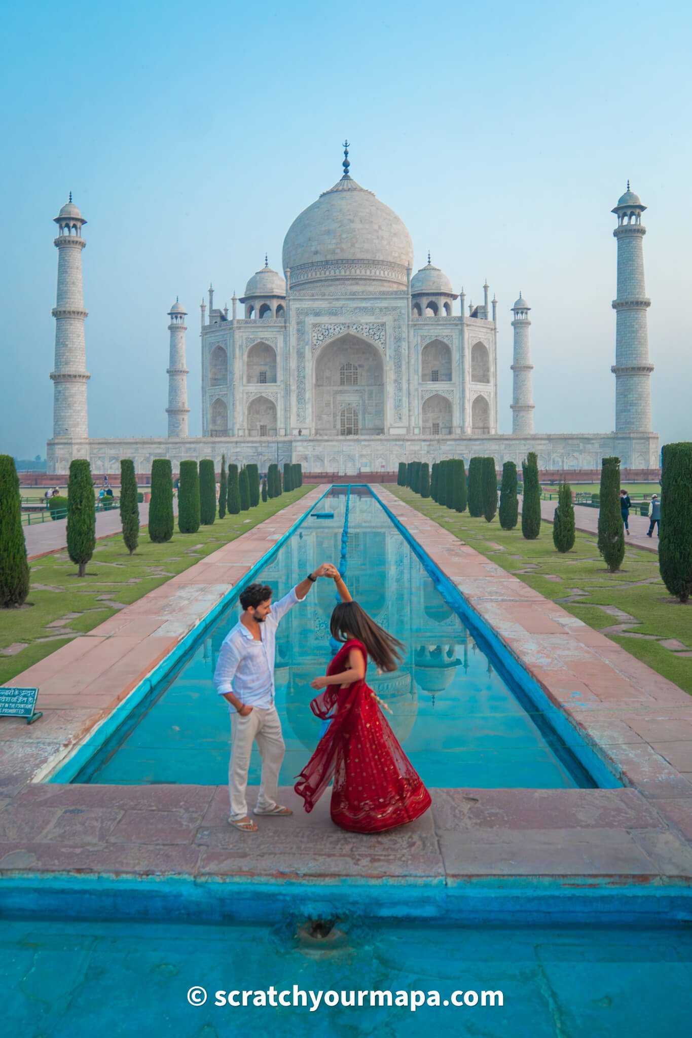 Taj Mahal - the best way to get to India