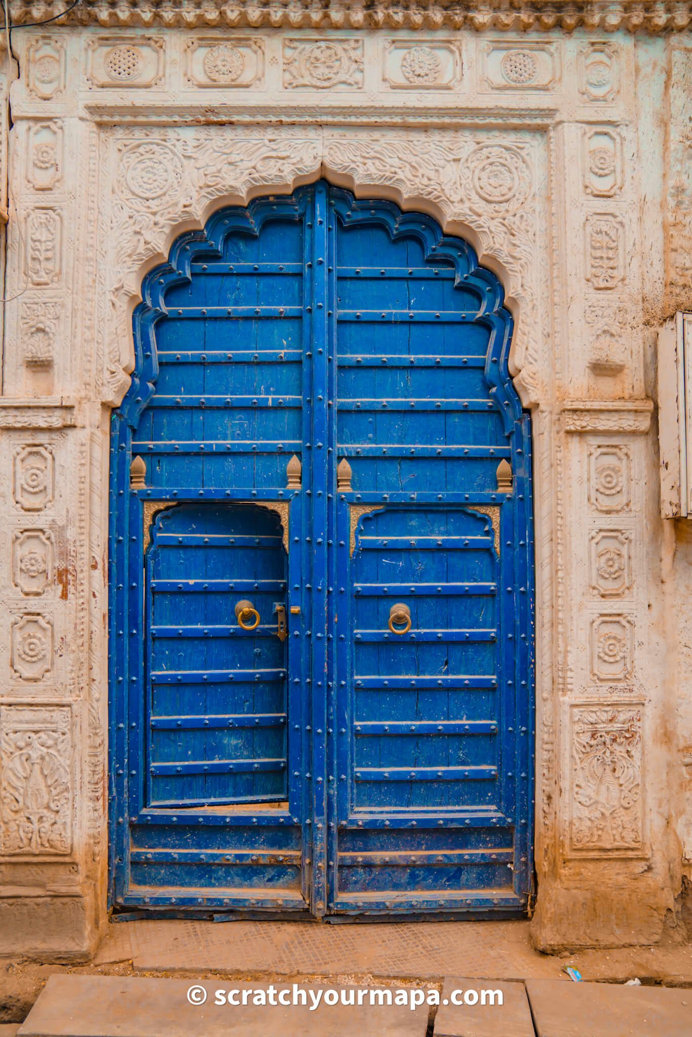 blue streets of Jodhpur, the blue city in India