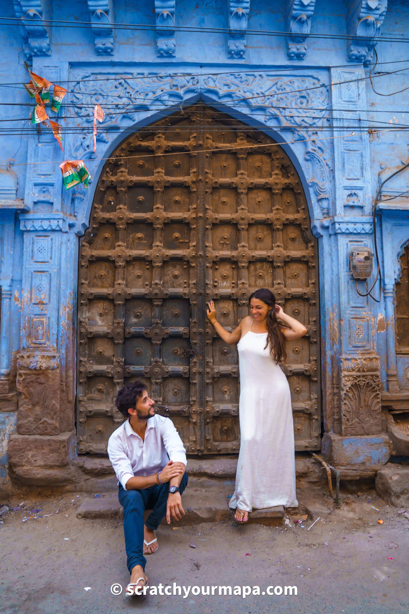 Jodhpur, the blue city in India