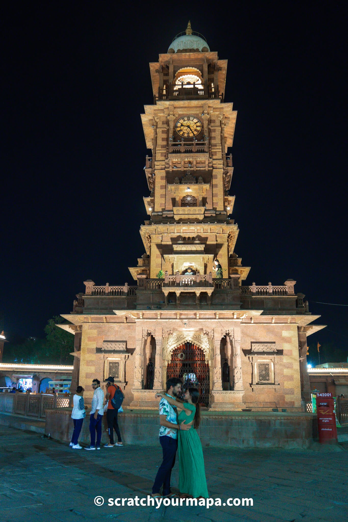 clock tower in Jodhpur