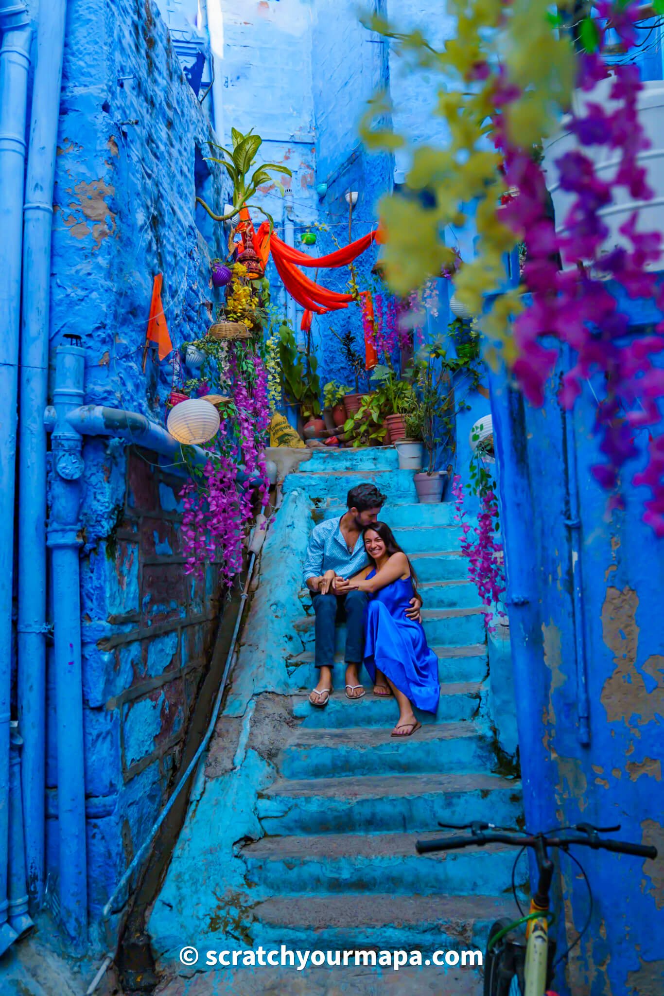 Jodhpur, the blue city in India