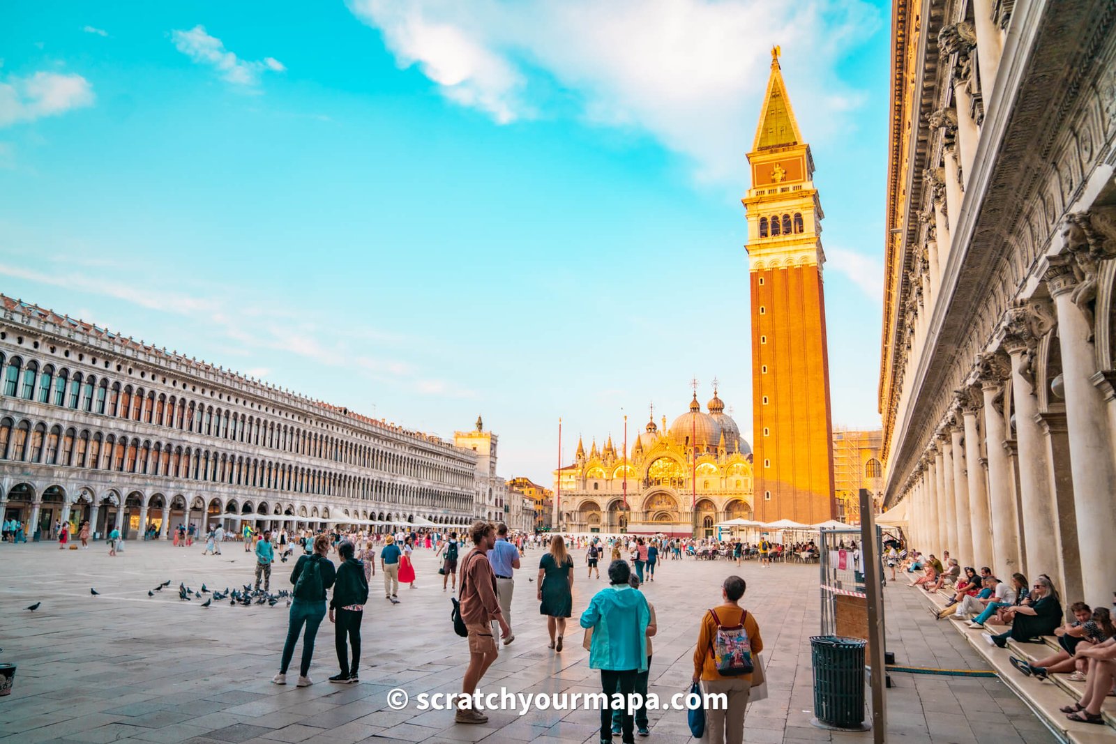 St Marks square, tips for traveling to Venice