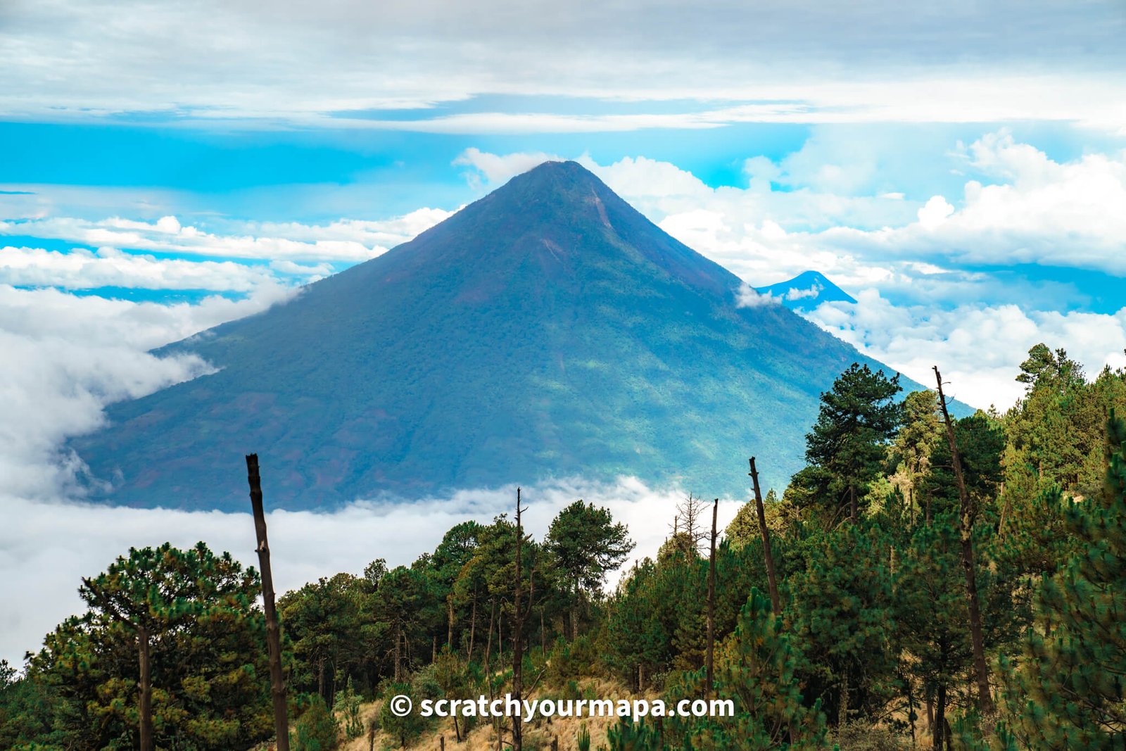 Acatenango volcano hike in Guatemala