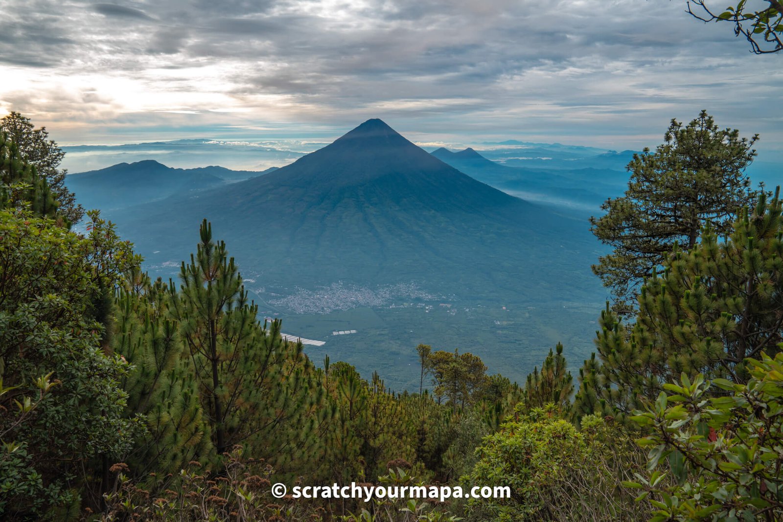 Acatenango volcano hike in Guatemala