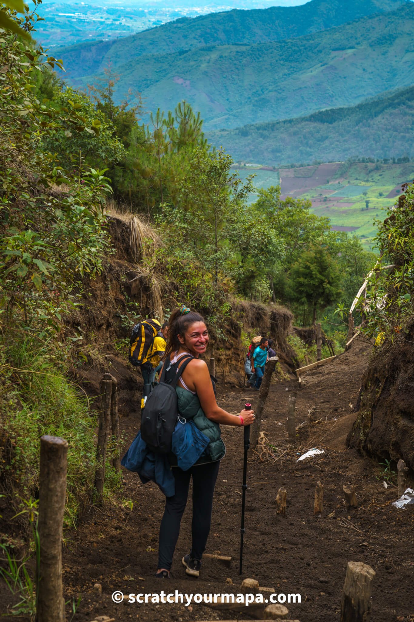 Acatenango volcano hike in Guatemala