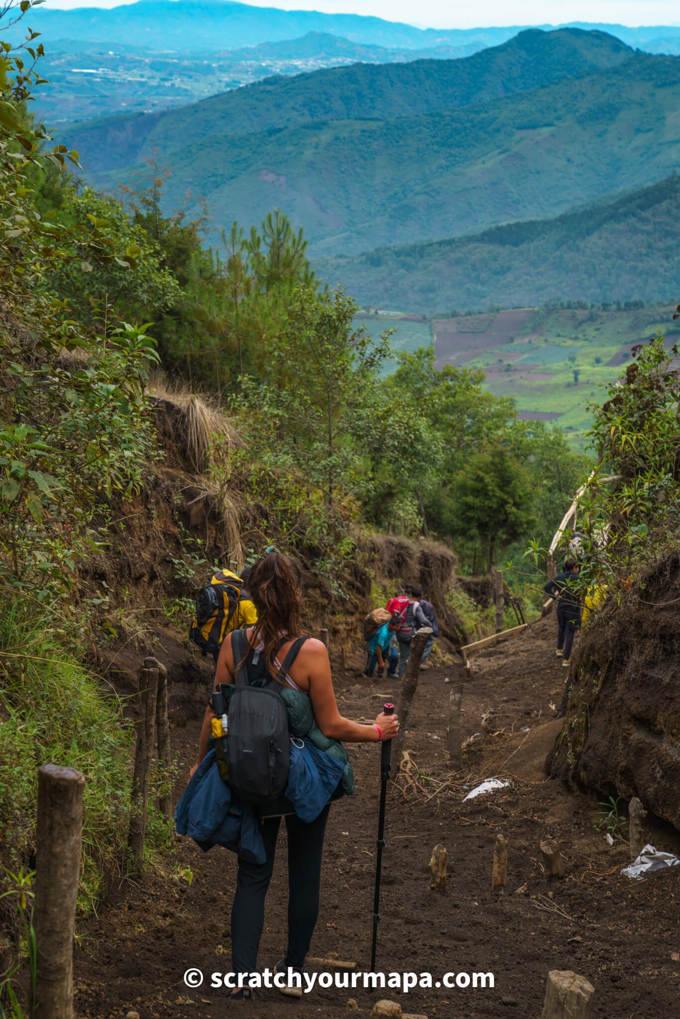 Acatenango volcano hike in Guatemala