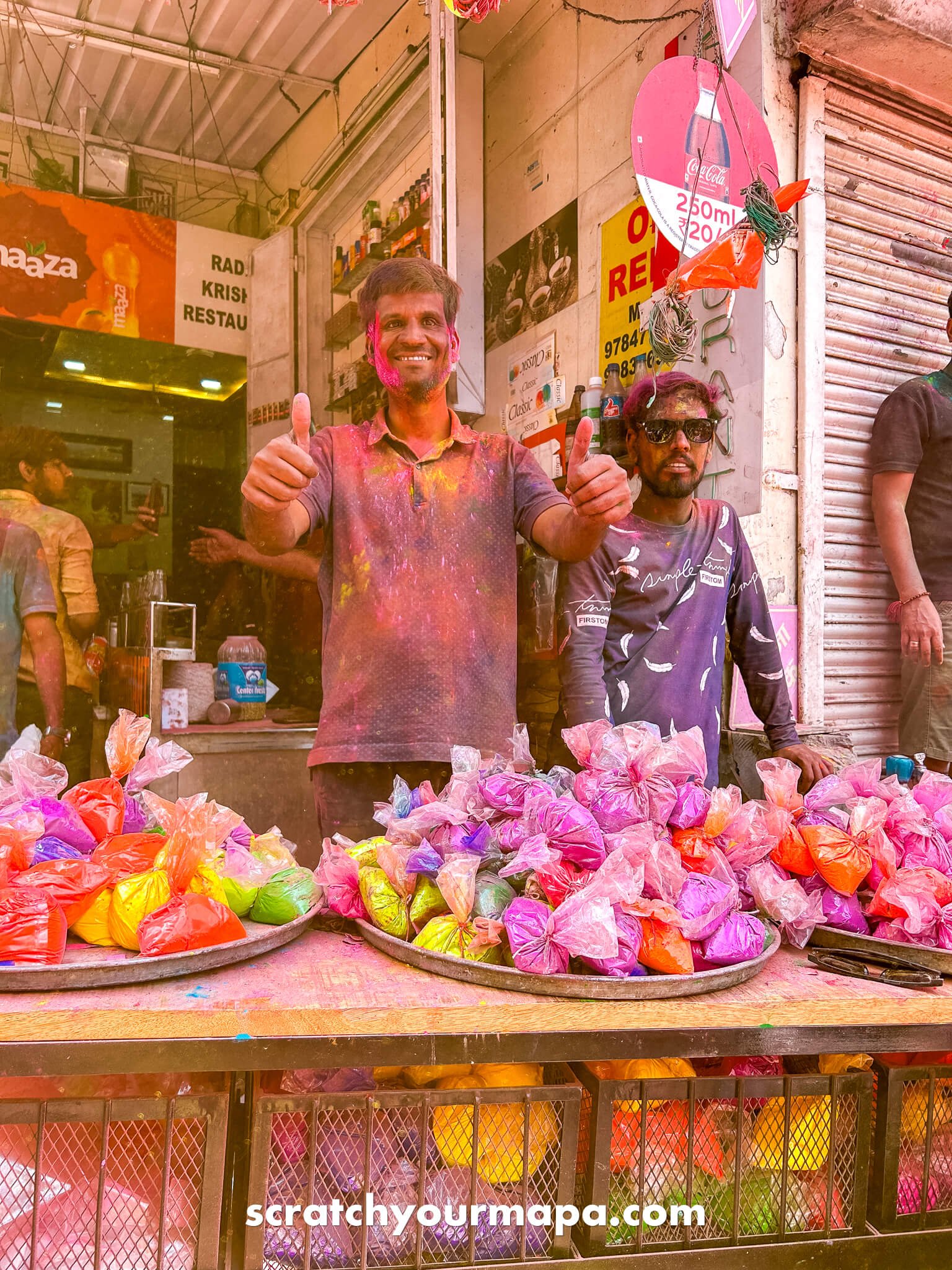 Holi festival in India - Udaipur