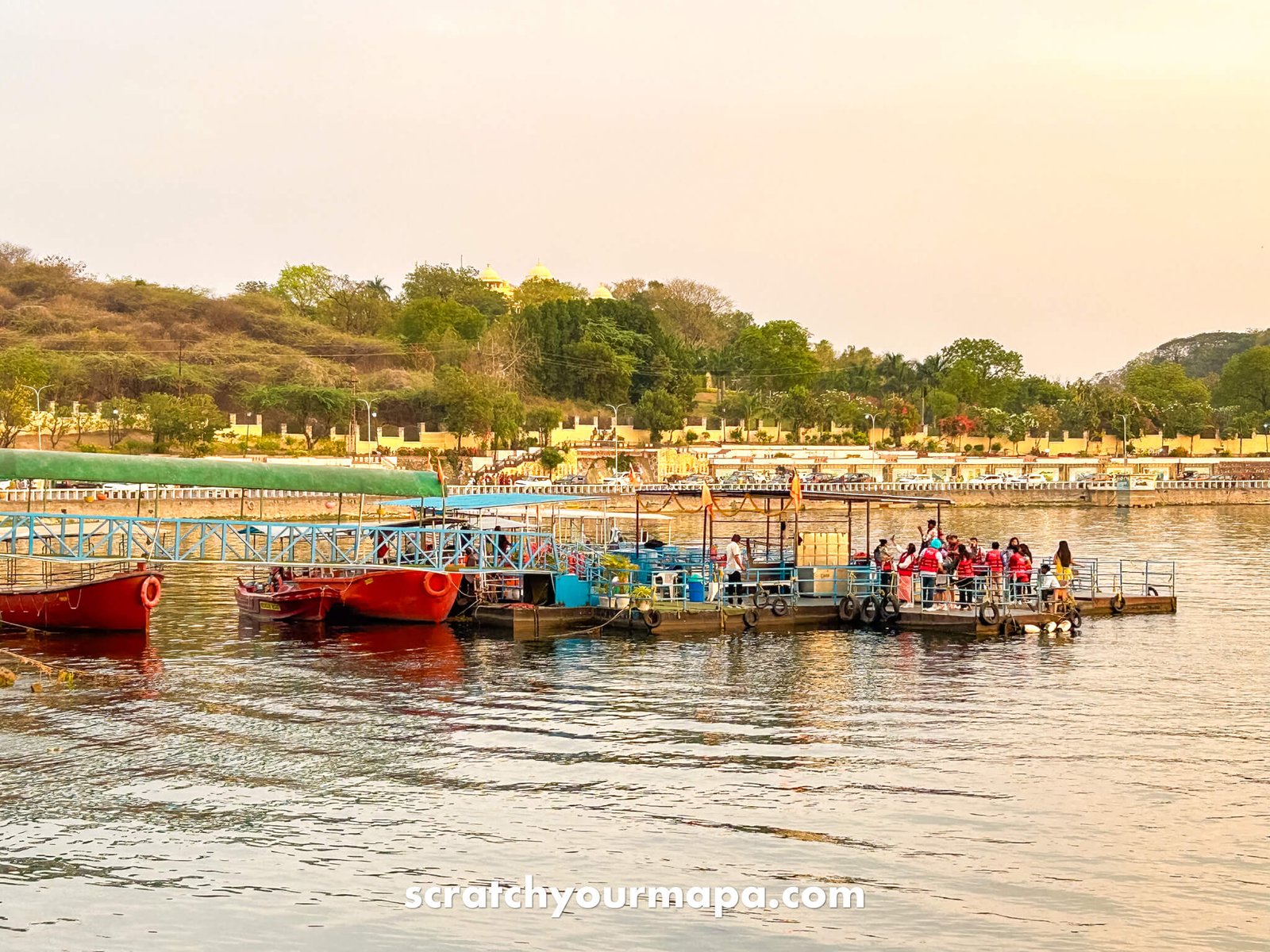 Fathesagar Lake in Udaipur, India - the city of lakes