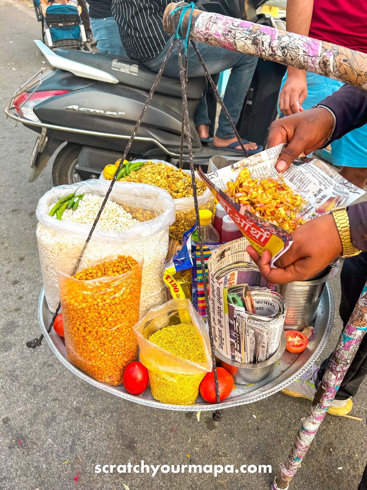 snacks at Fethsagart Lake, Udaipur