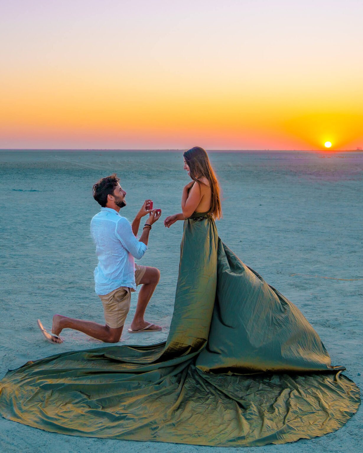 proposal, our traveling couple love story
