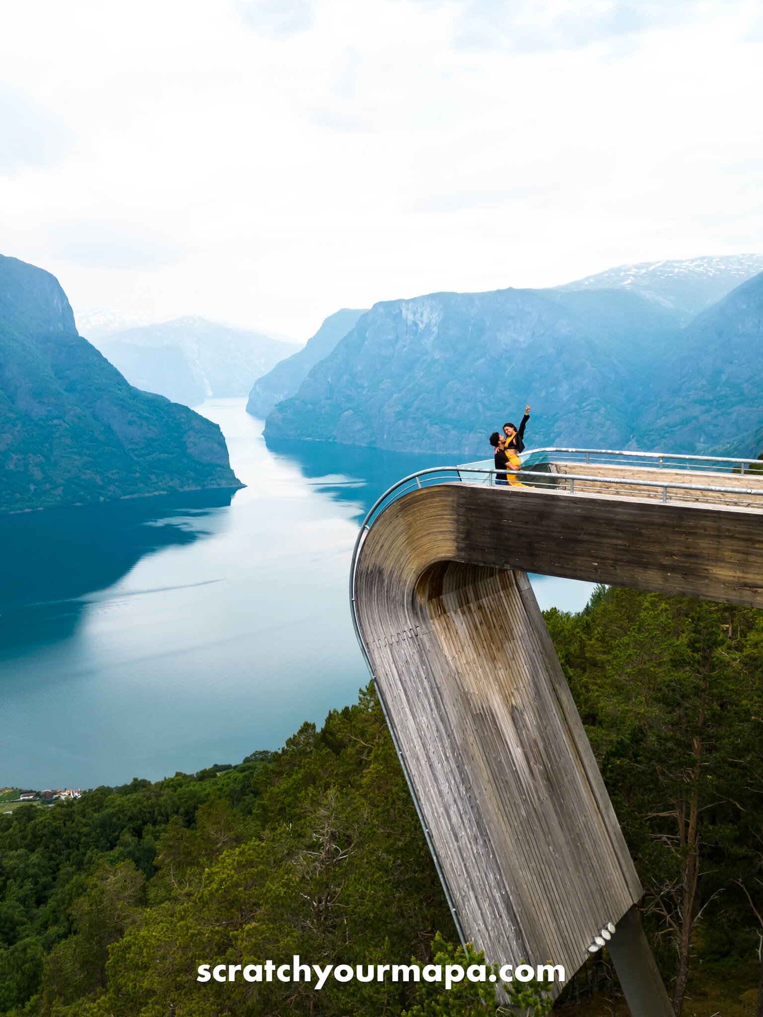 Stegastein Lookout point, cool places to visit in Norway