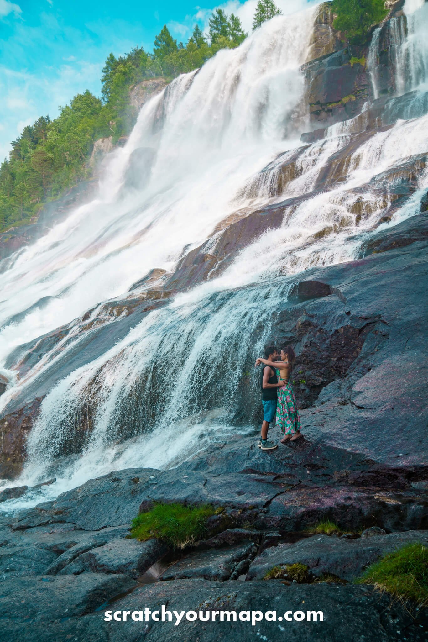 Furebergsfossen, cool places to visit in Norway