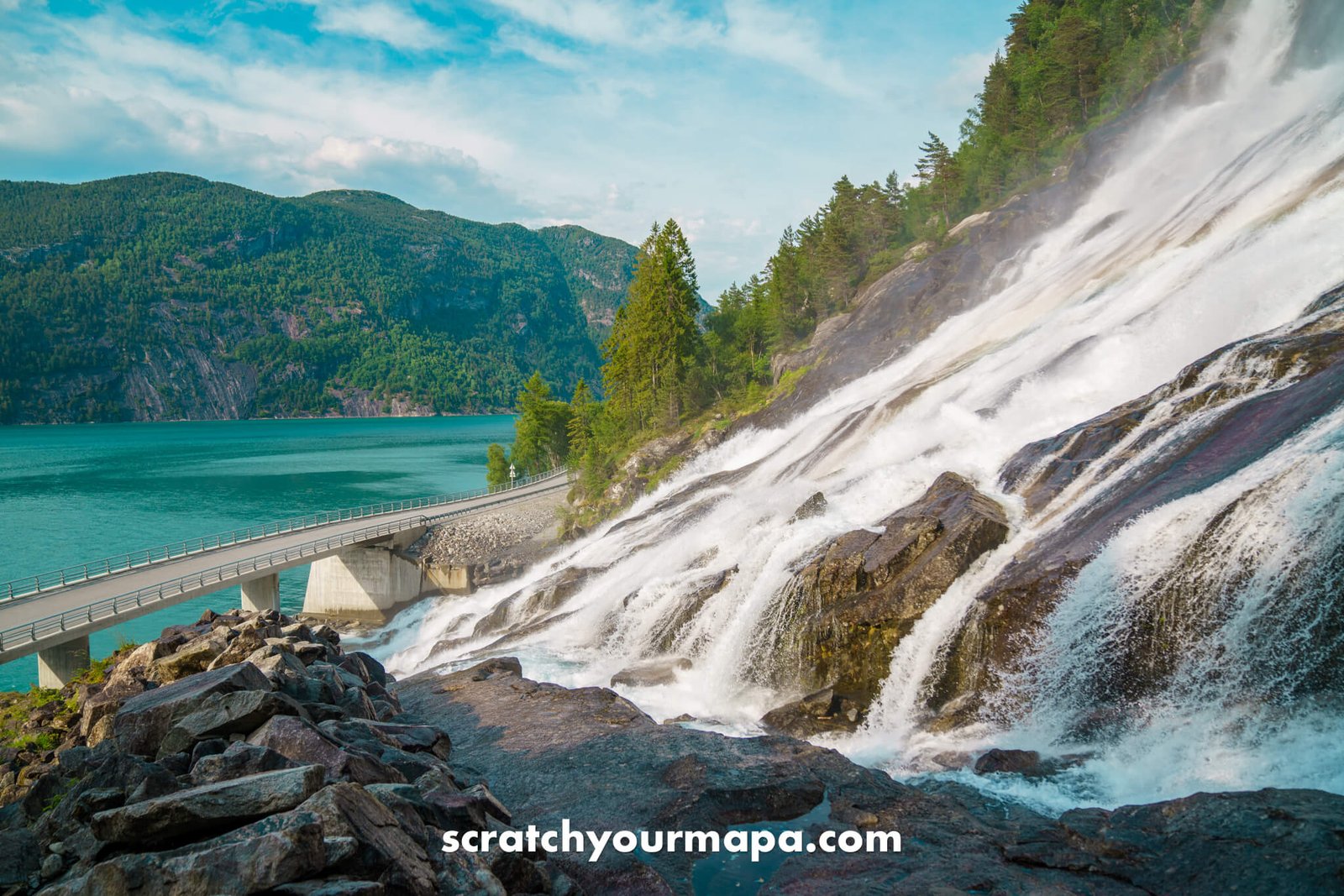 Furebergsfossen, cool places to visit in Norway