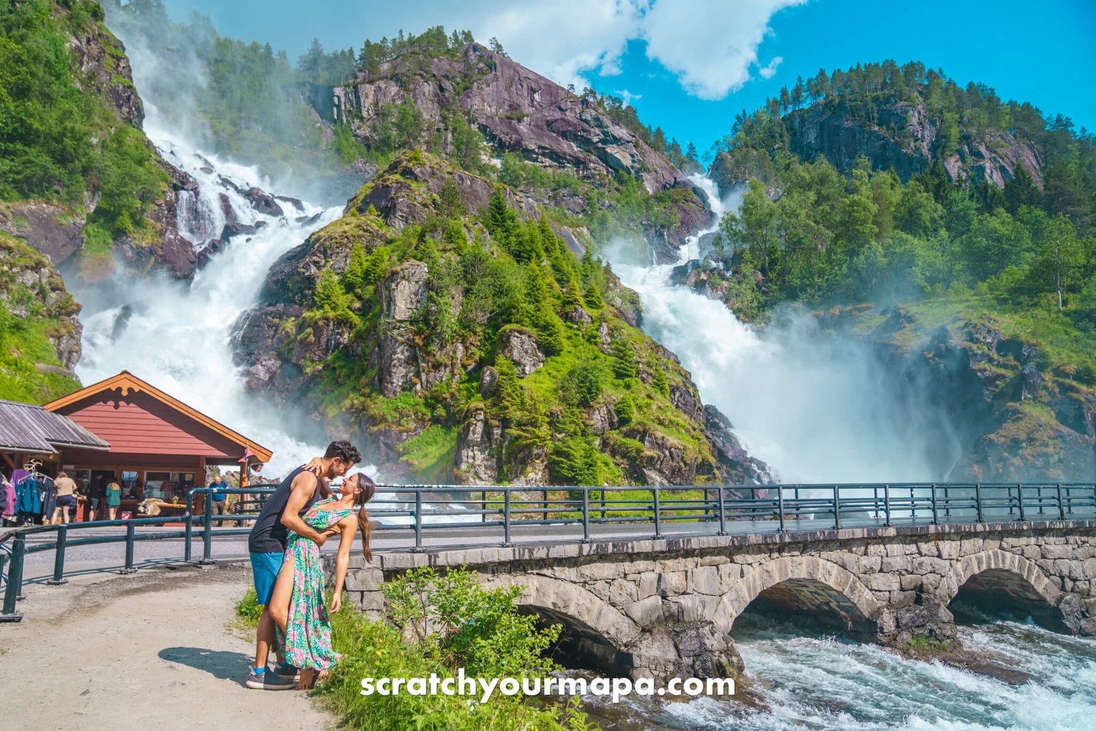 Latefossen, cool places to visit in Norway