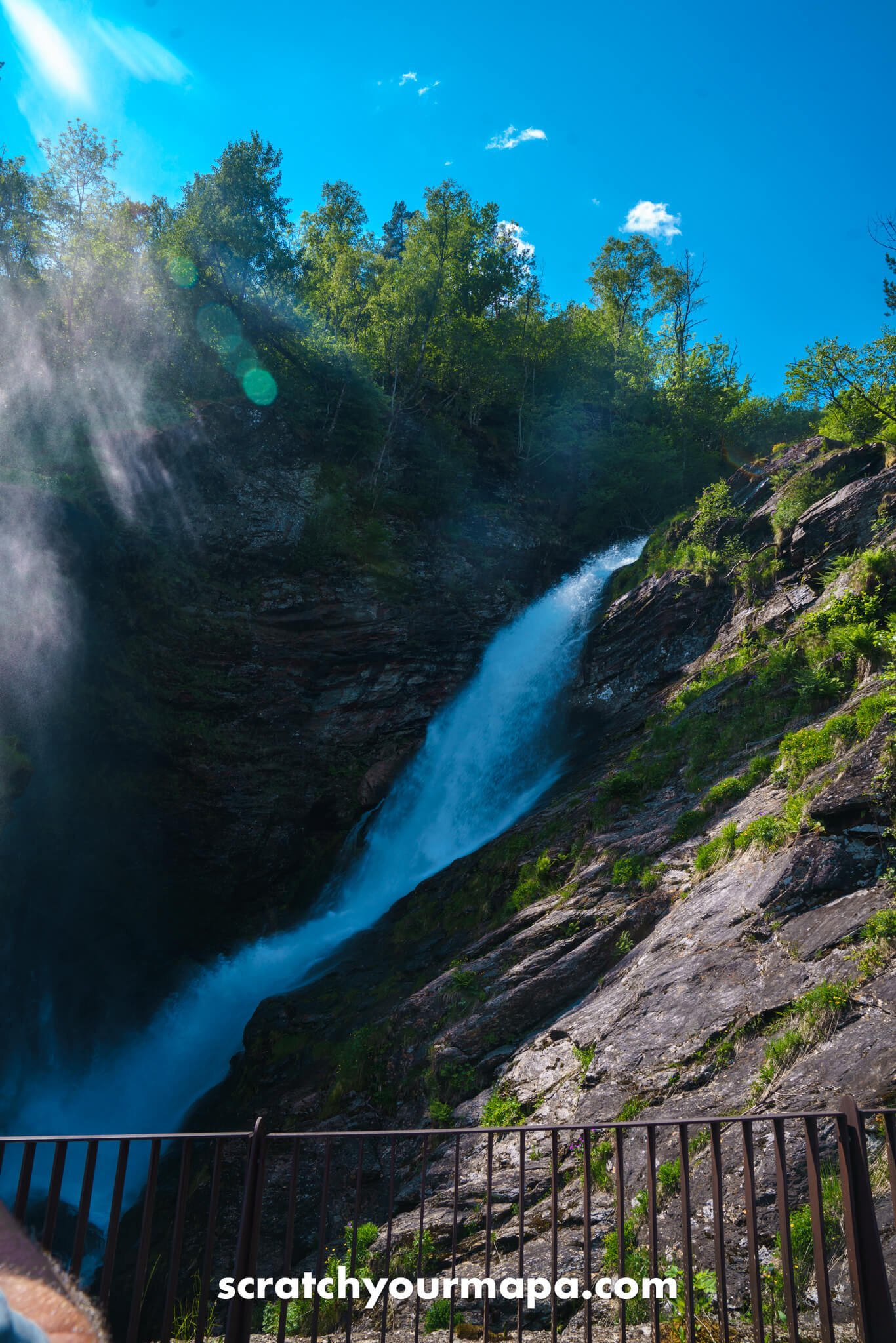 Svandalsfossen, cool places to visit in Norway