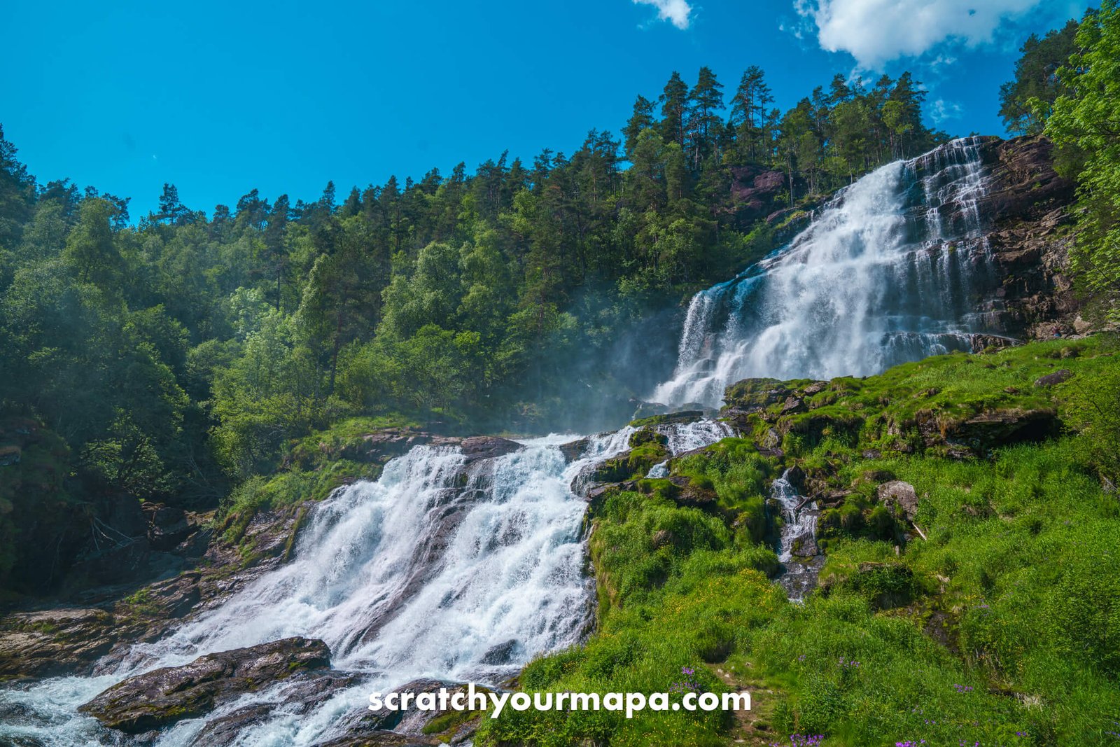 Svandalsfossen, cool places to visit in Norway