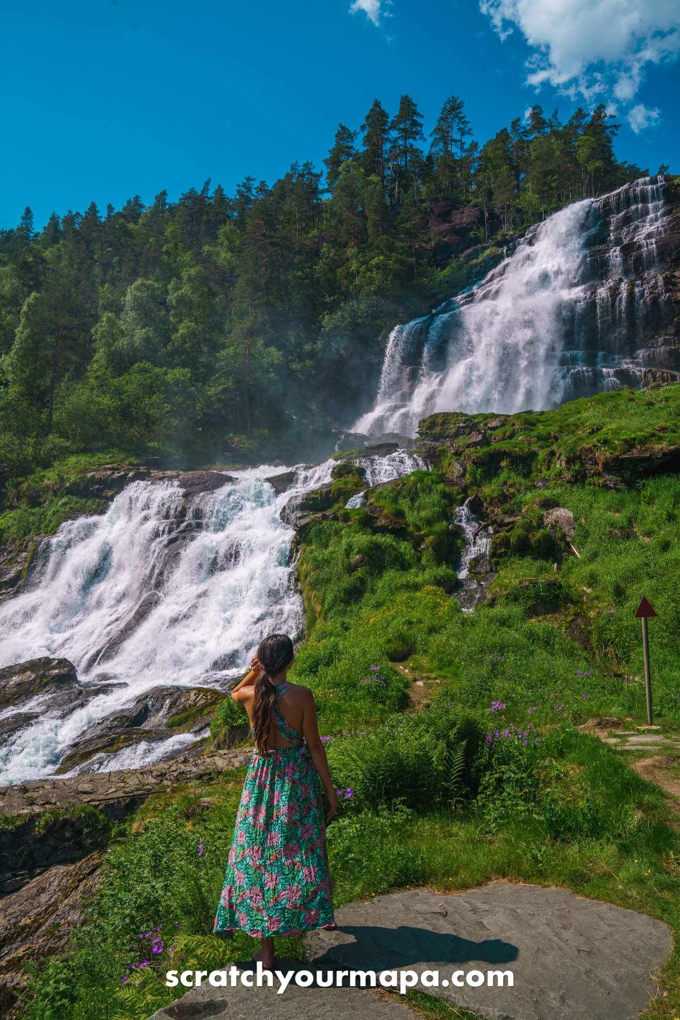 Svandalsfossen, cool places to visit in Norway