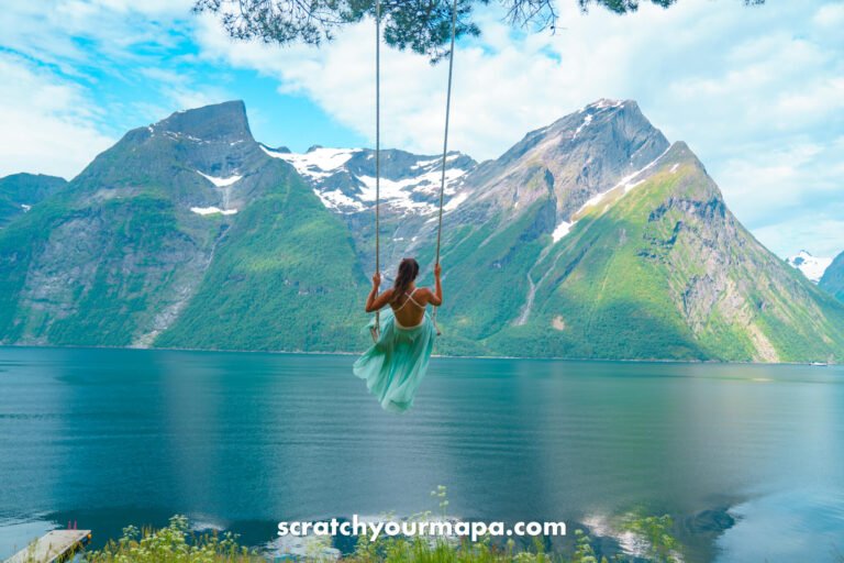 the most beautiful swing in Norway